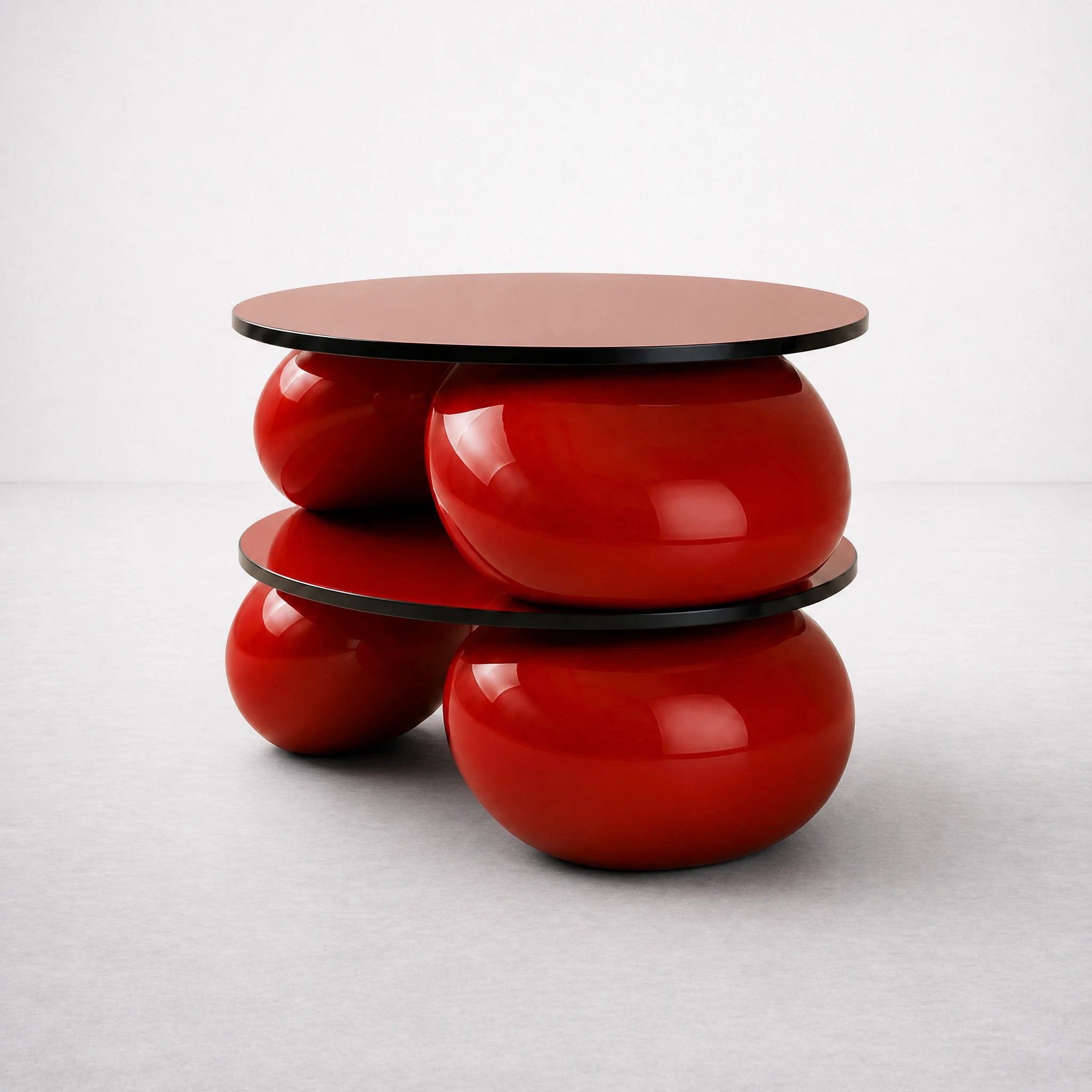 Bolla Rossa Side Table Table Interior Moderna