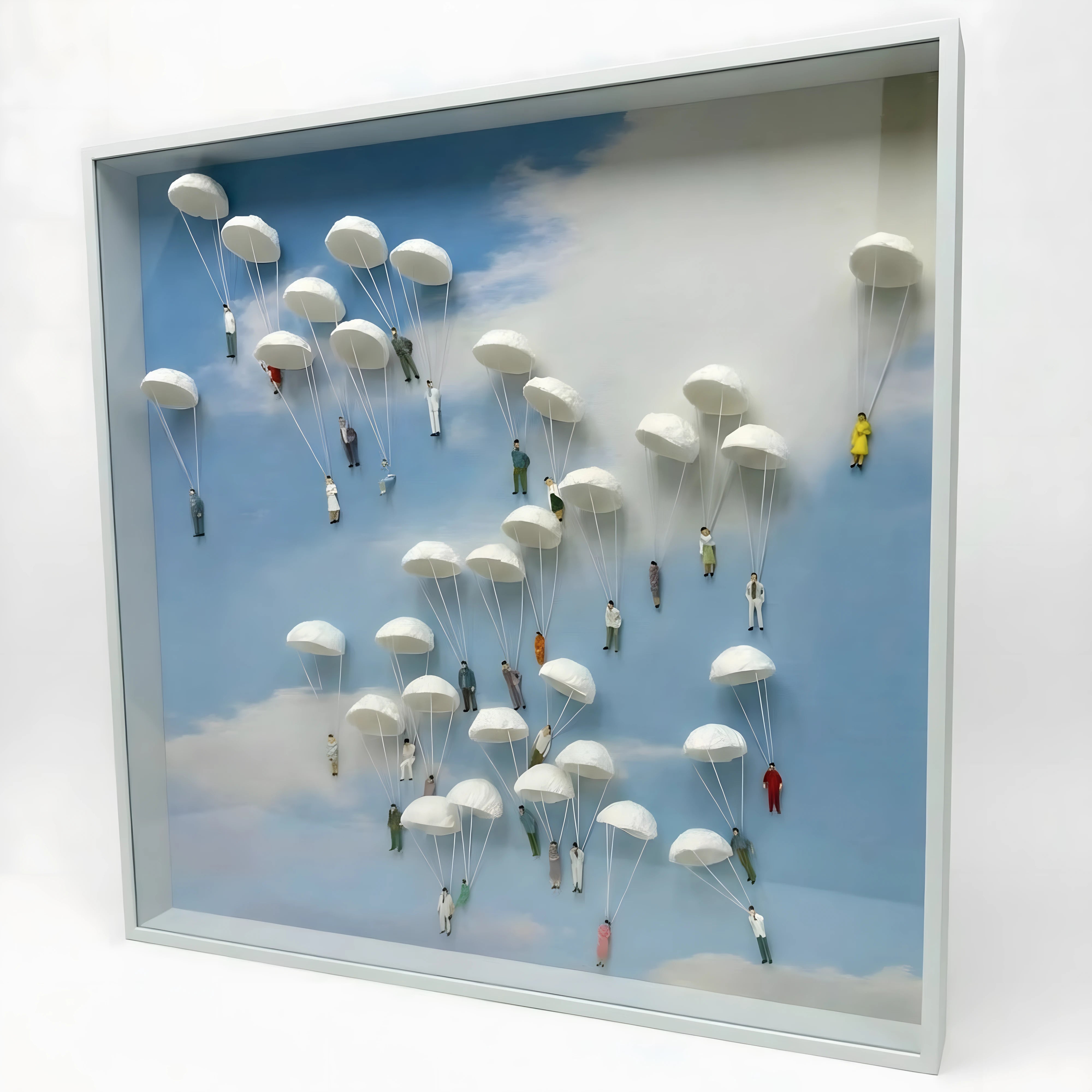 Soft Descent Wall Art Jianzhi