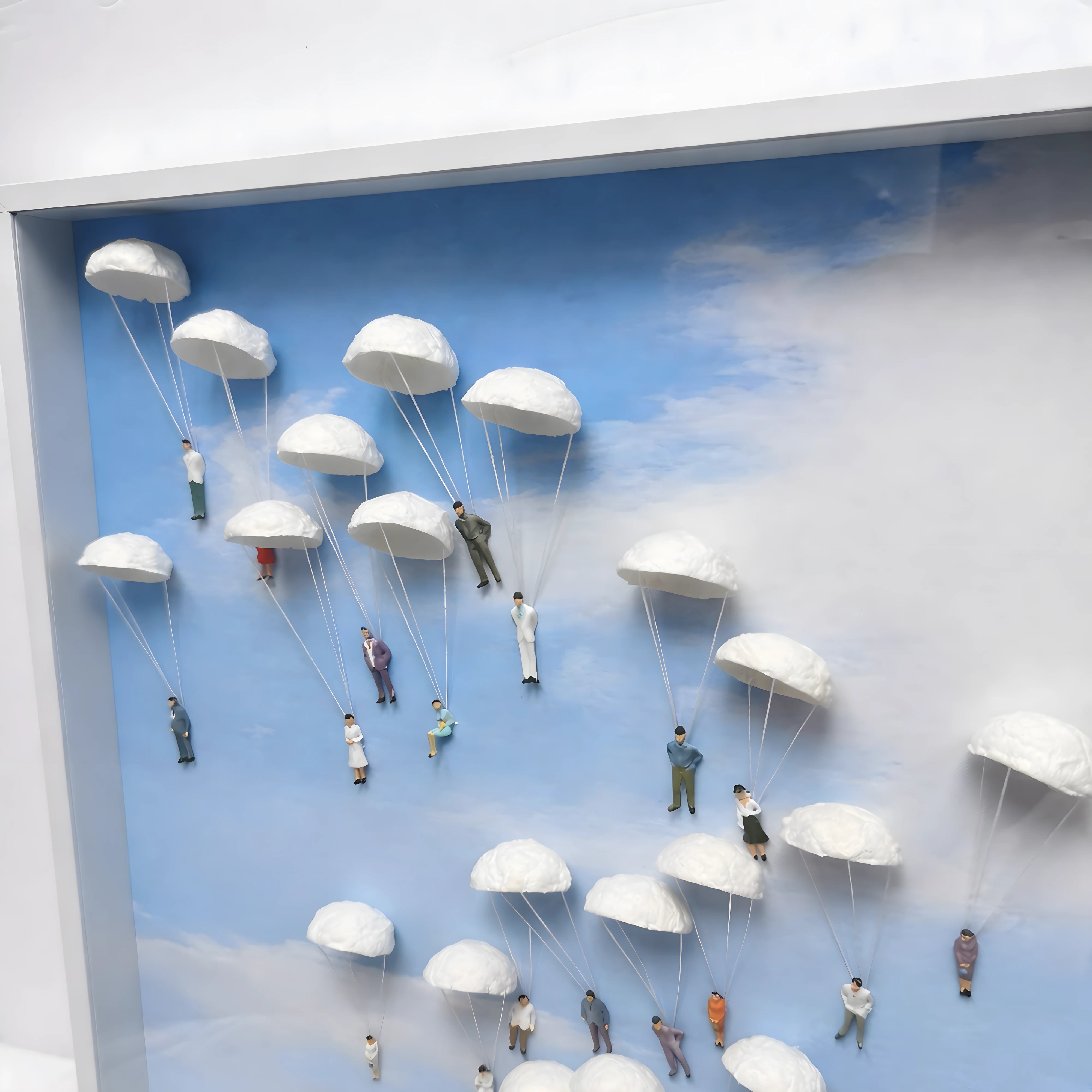 Soft Descent Wall Art Jianzhi