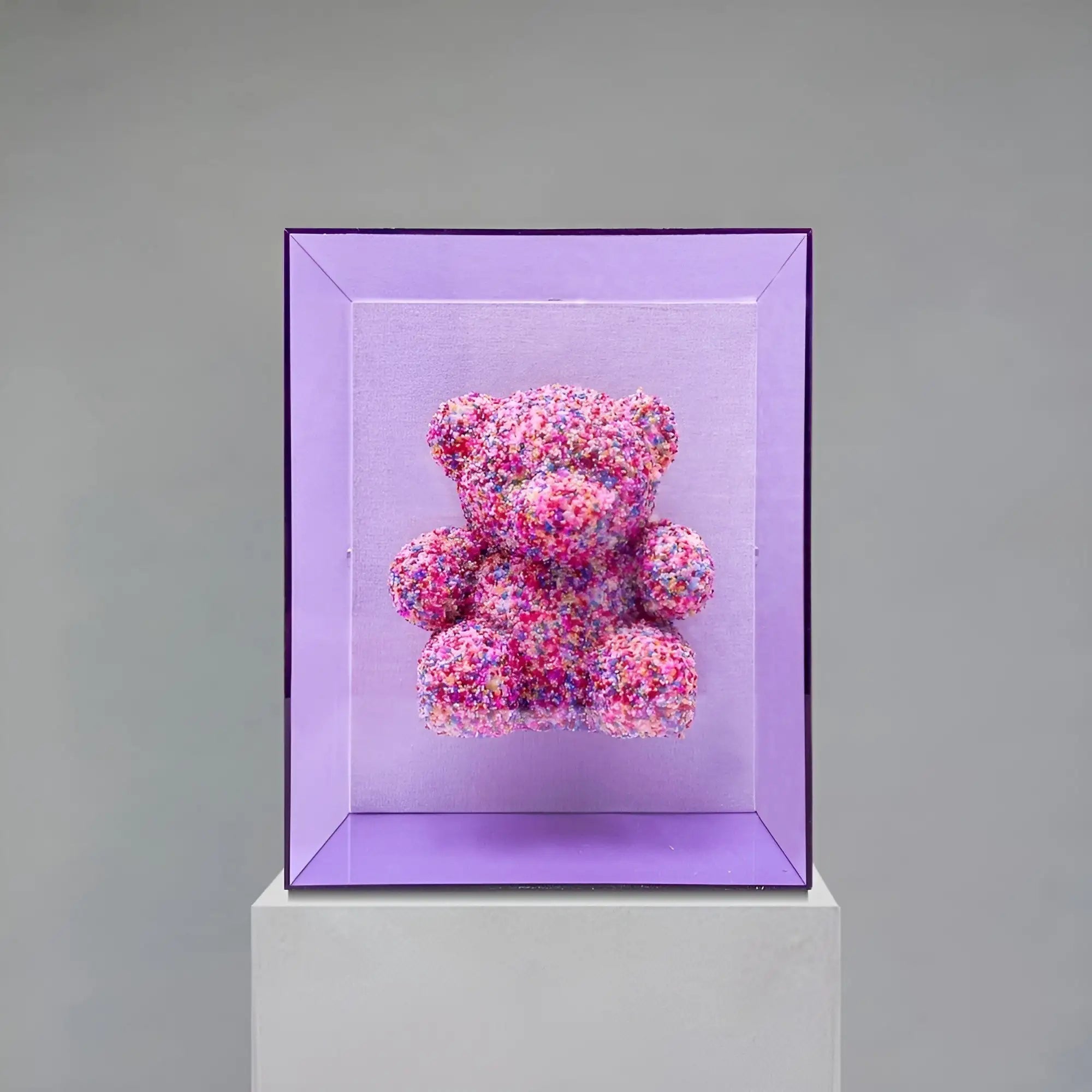 Sprinkle Gummy Bear Wall Art Wall Art Interior Moderna Purple