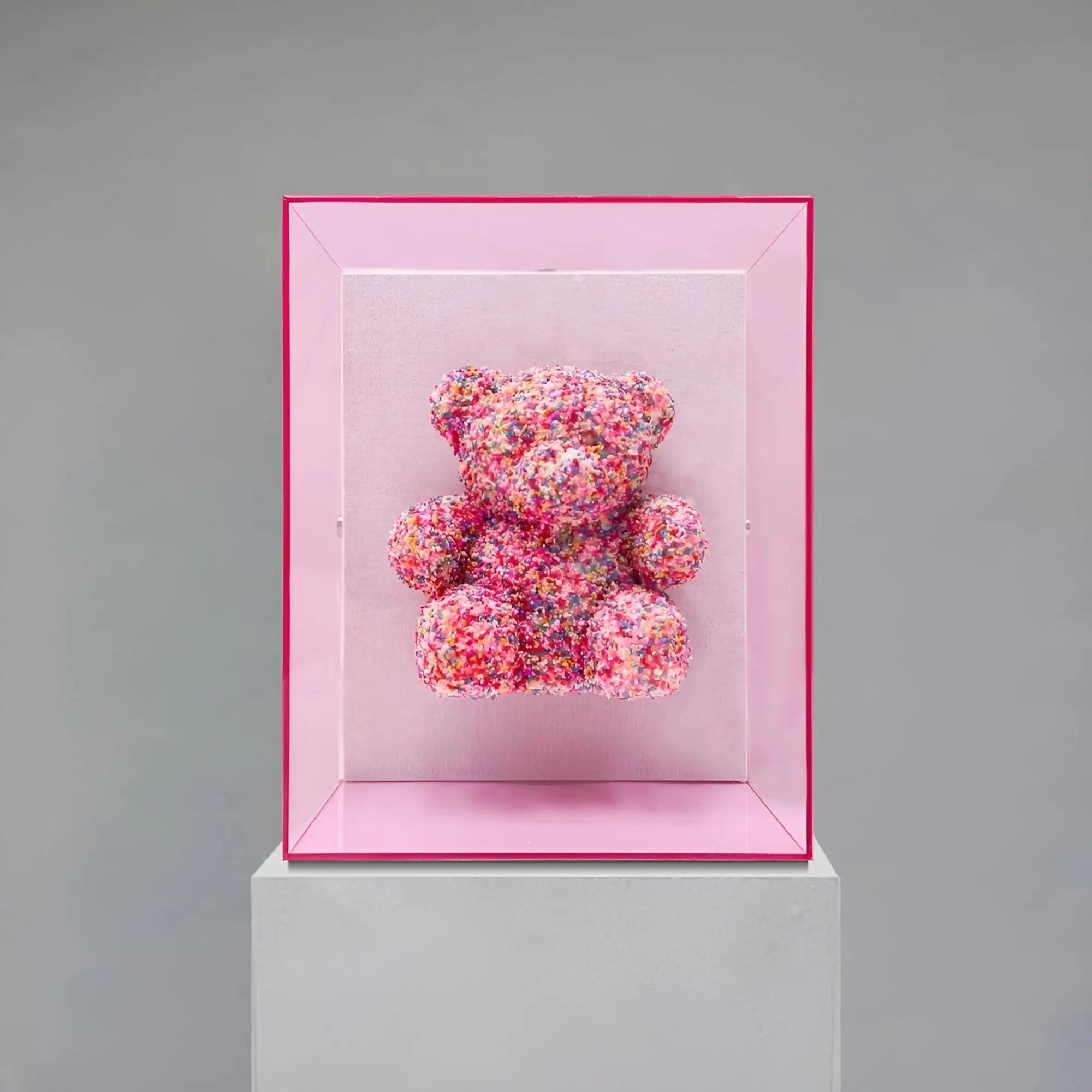 Sprinkle Gummy Bear Wall Art Wall Art Interior Moderna Pink