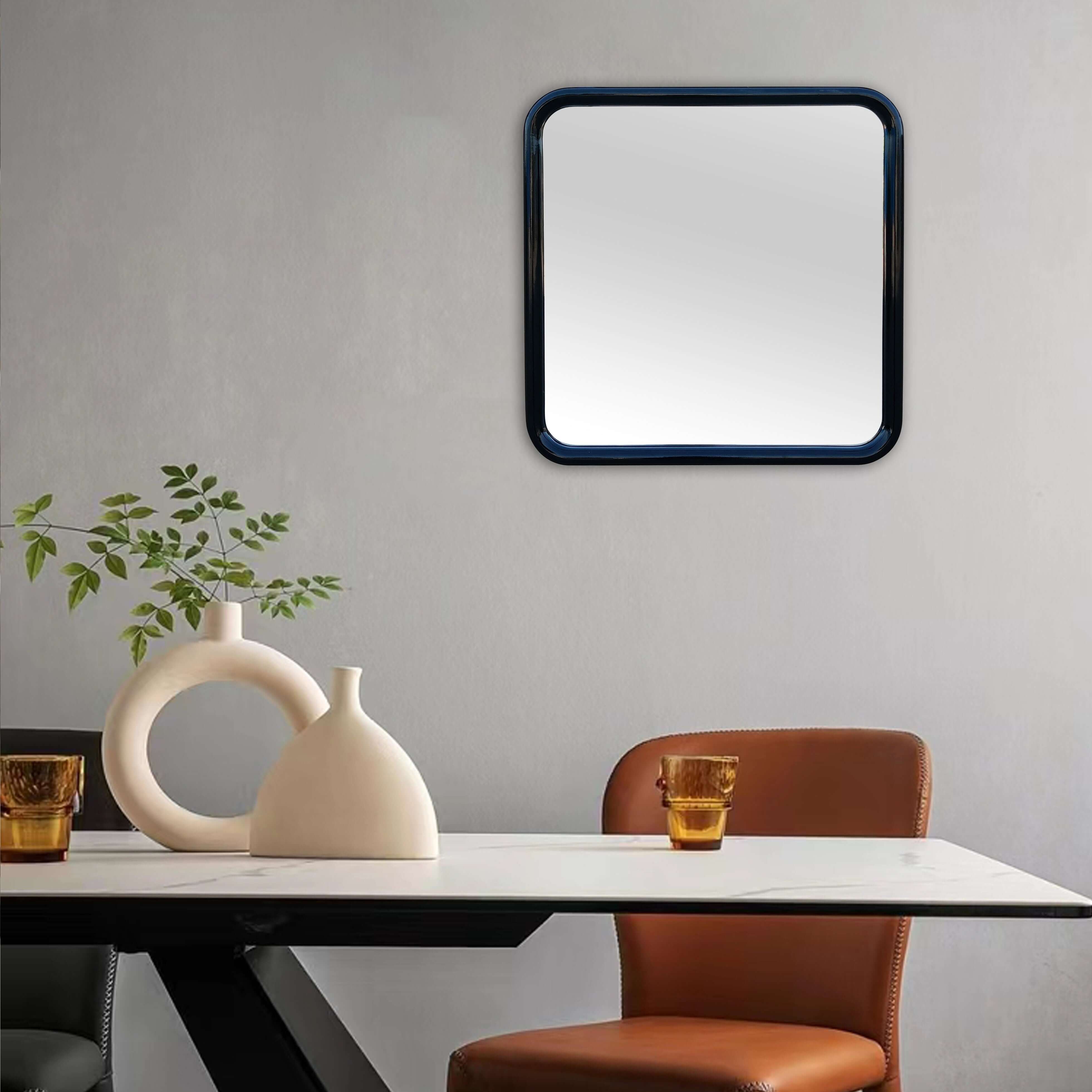 The Bold Square Mirror Mirror Interior Moderna   