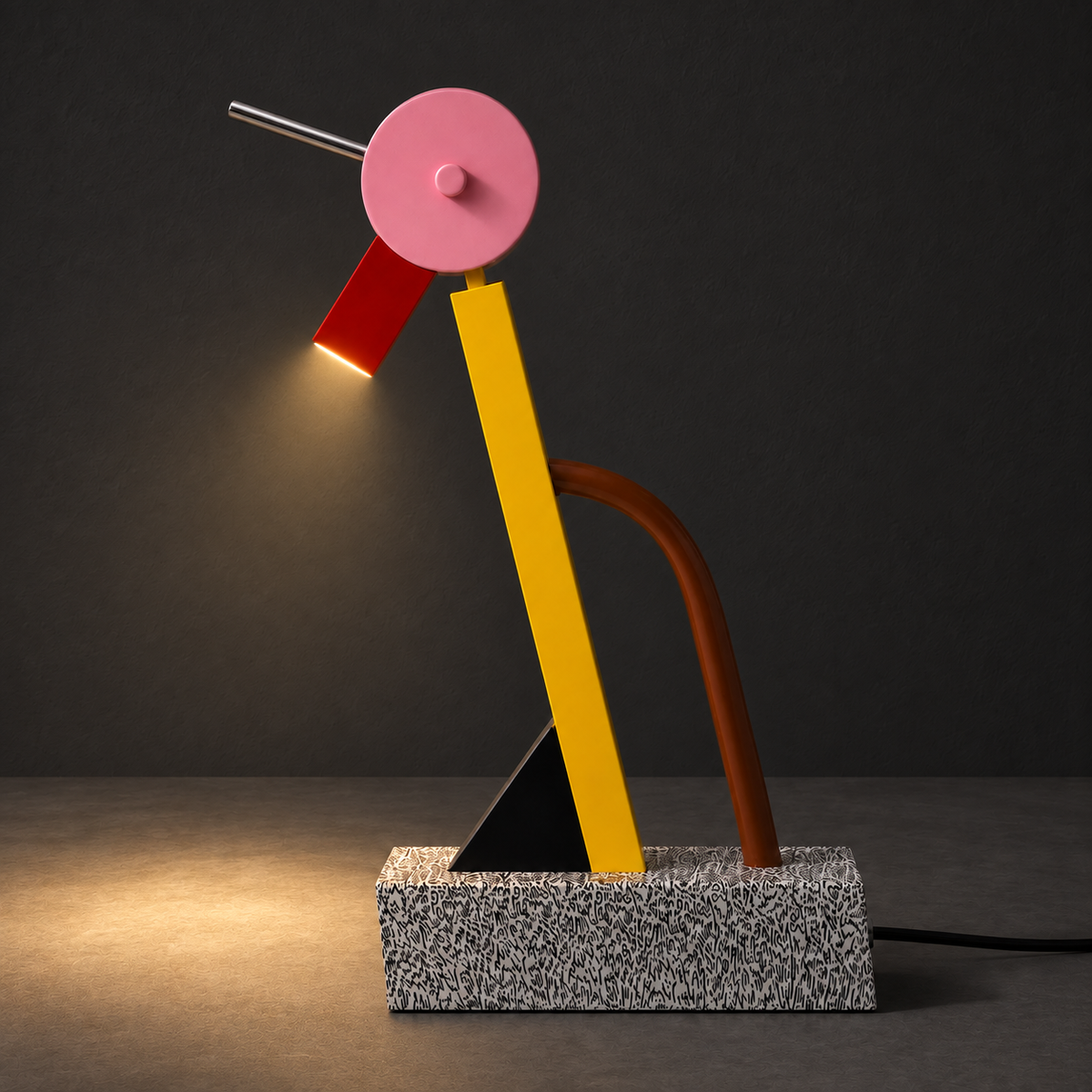 Stilt Table Lamp Lamp Interior Moderna New