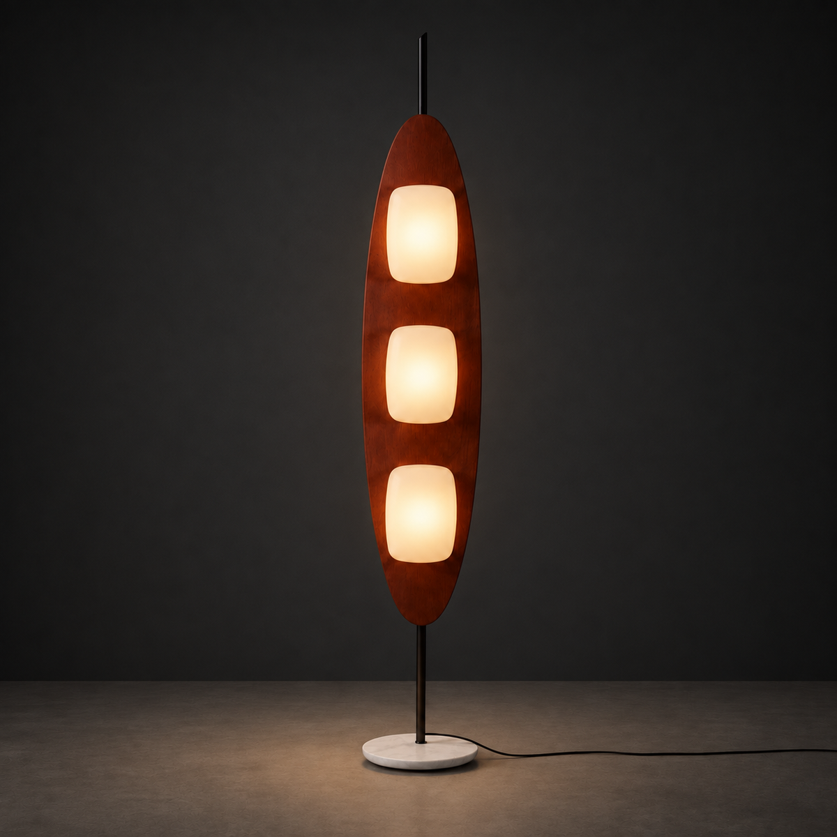 Totem Surfboard Floor Lamp Lamp Interior Moderna New