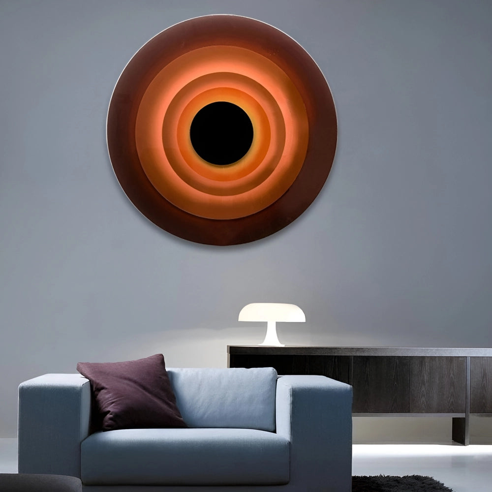 Triple Eclipse Radiance Wall Art Interior Moderna