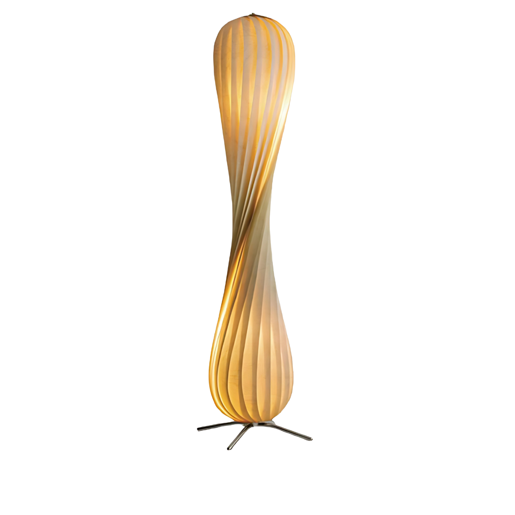 Ozawa Twisted Bamboo Lamp Lamp Interior Moderna