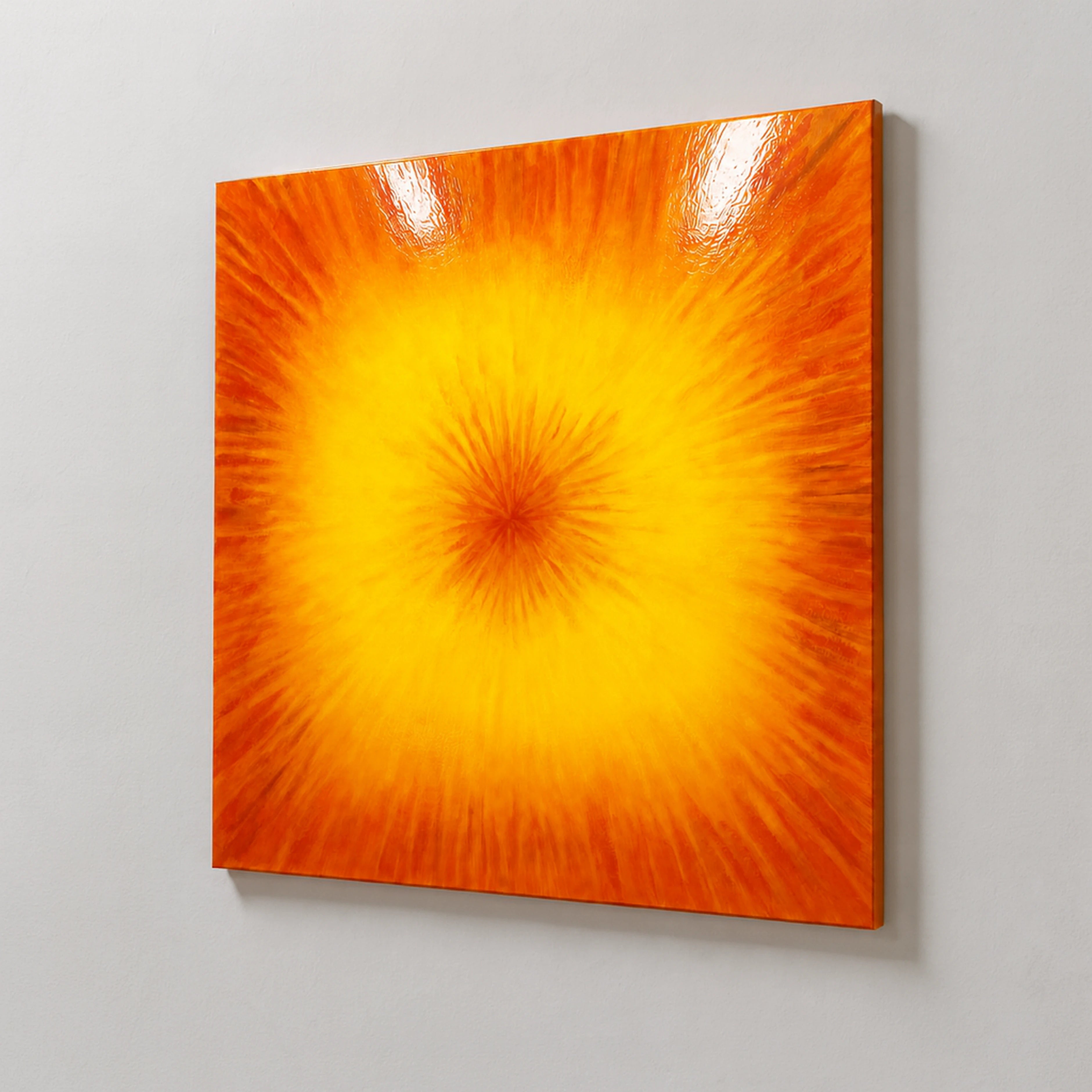 Aperture | Amber Flare Wall Art Interior Moderna