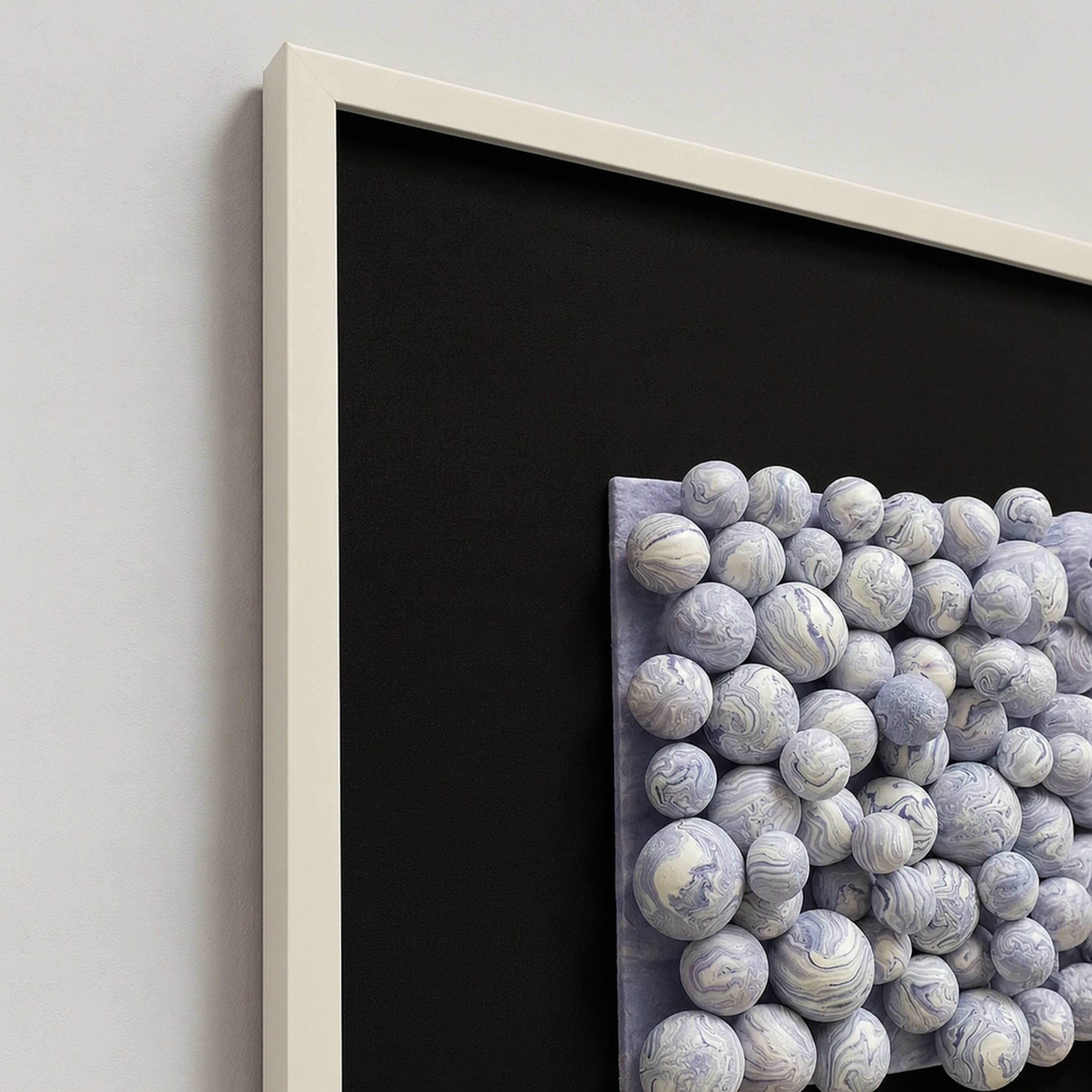 Purple Haze Bubble Cluster Wall Art Interior Moderna