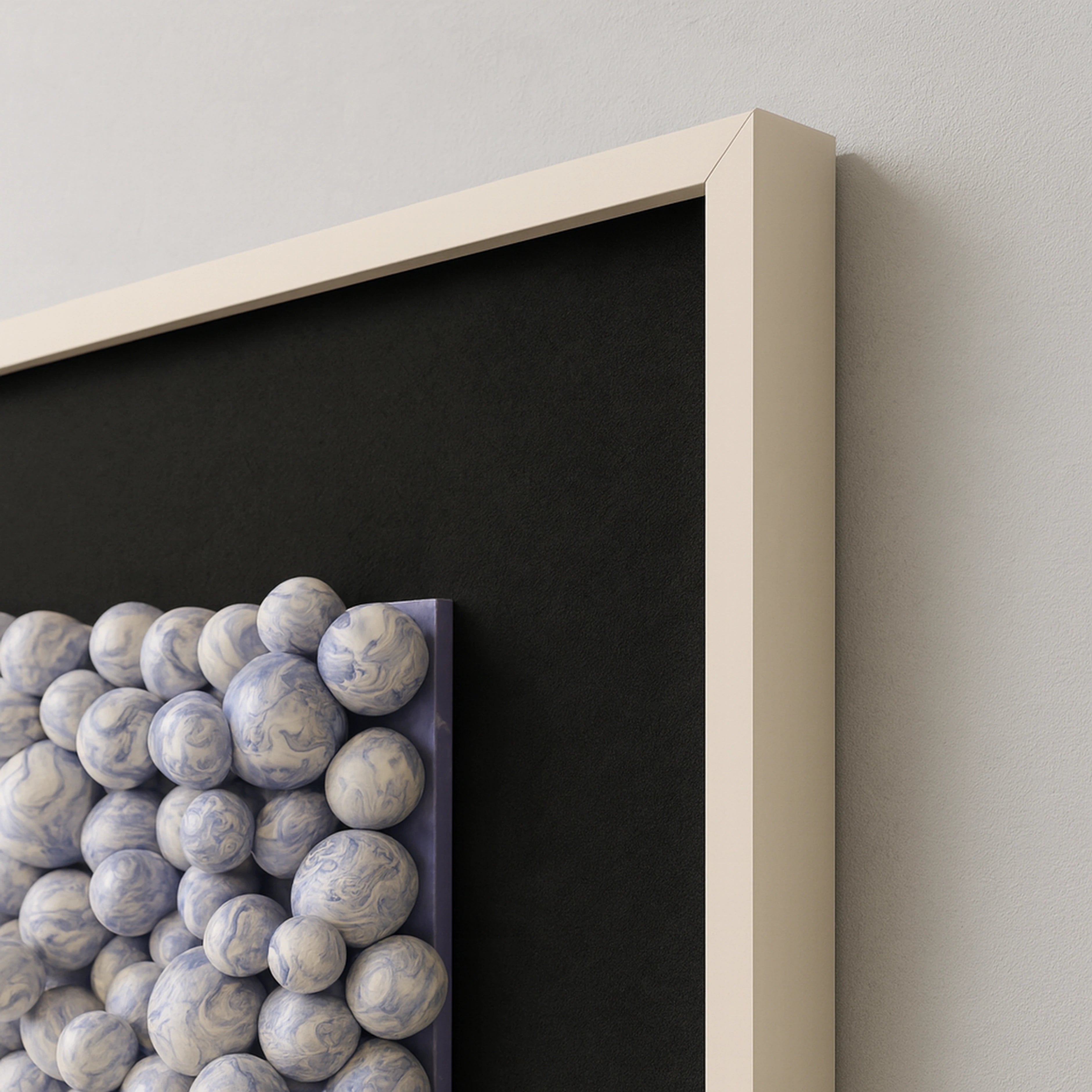 Purple Haze Bubble Cluster Wall Art Interior Moderna