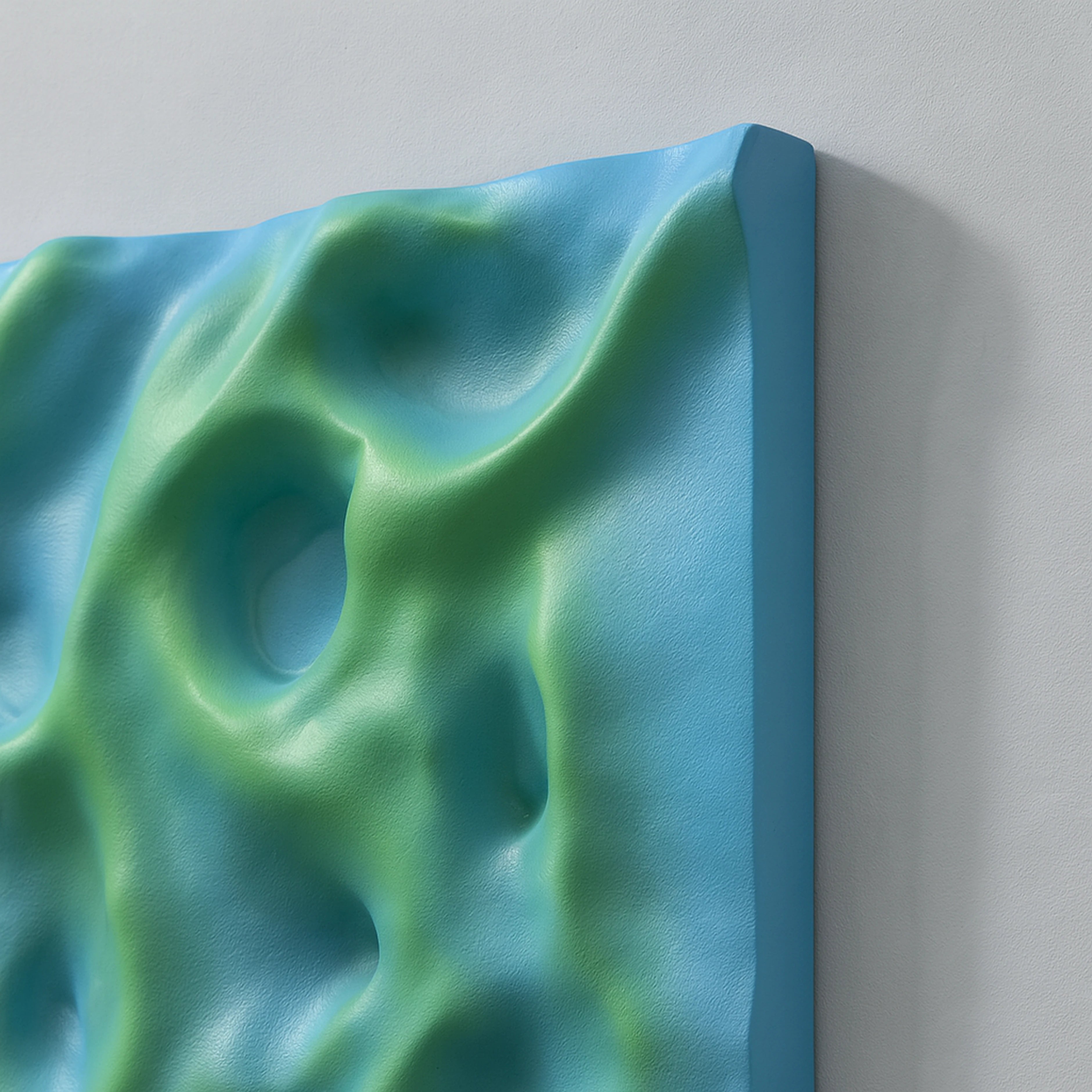 Fault Lines | Verdant Flux Wall Art Interior Moderna