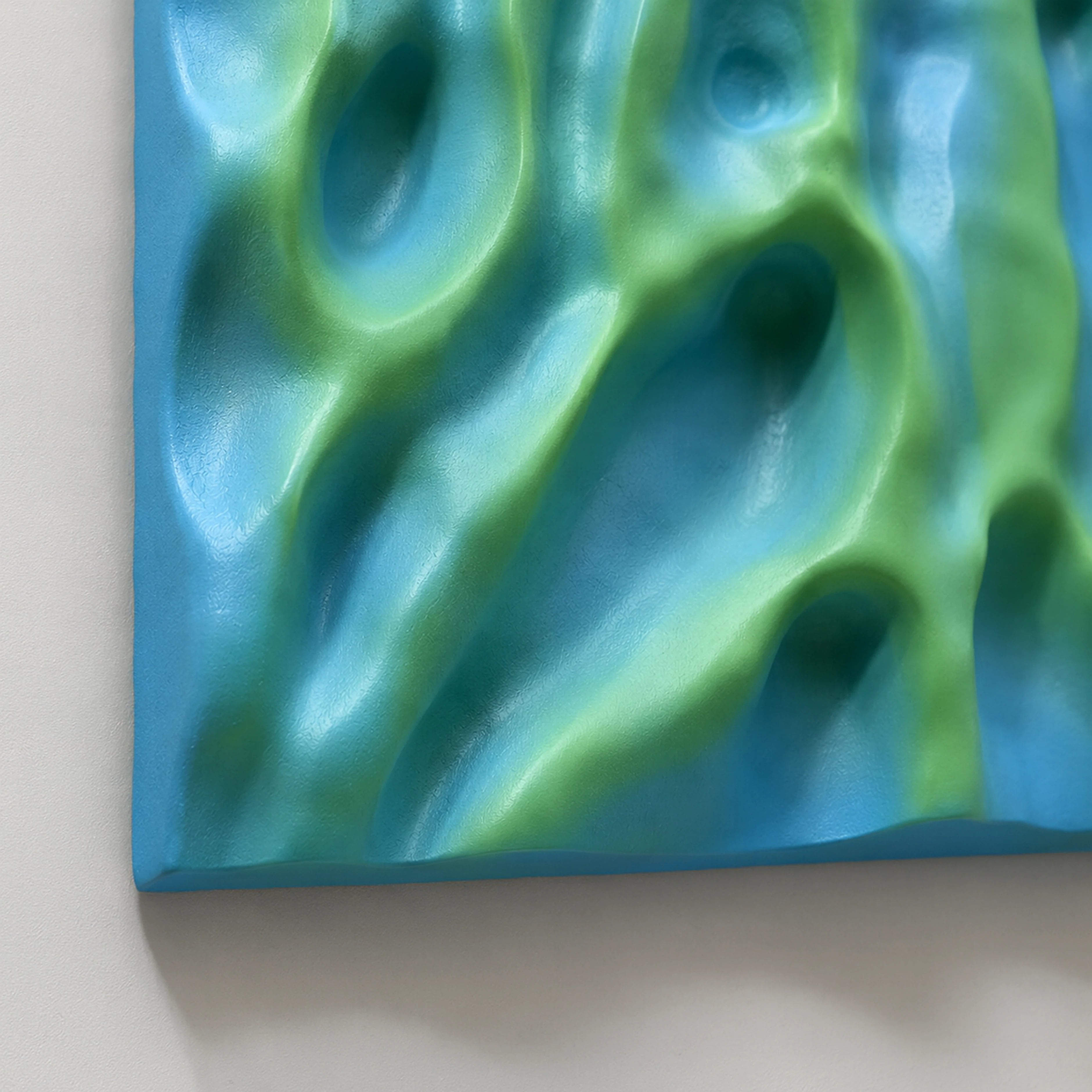 Fault Lines | Verdant Flux Wall Art Interior Moderna