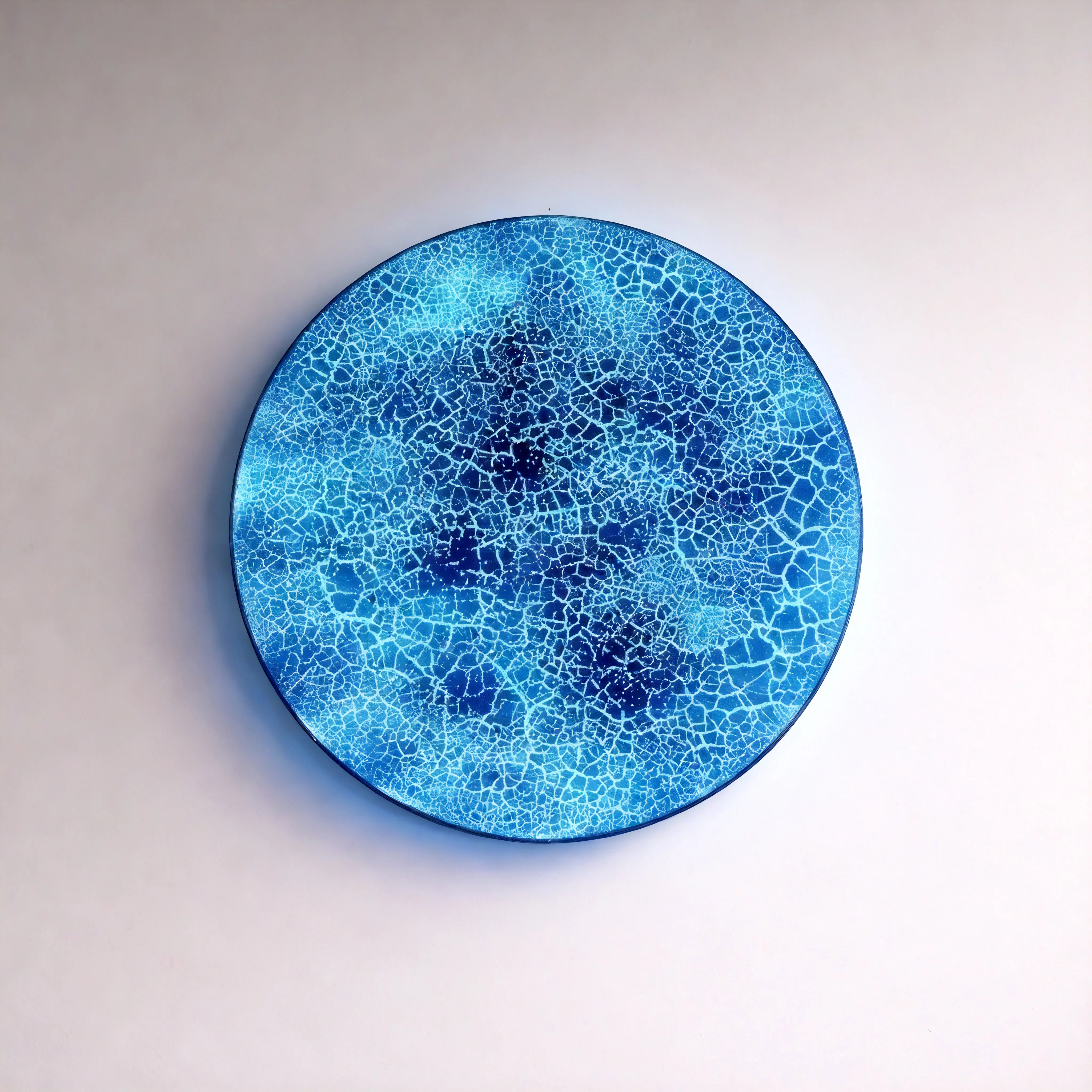 Where Matter Breaks | Fractured Ice Wall Art Jianzhi