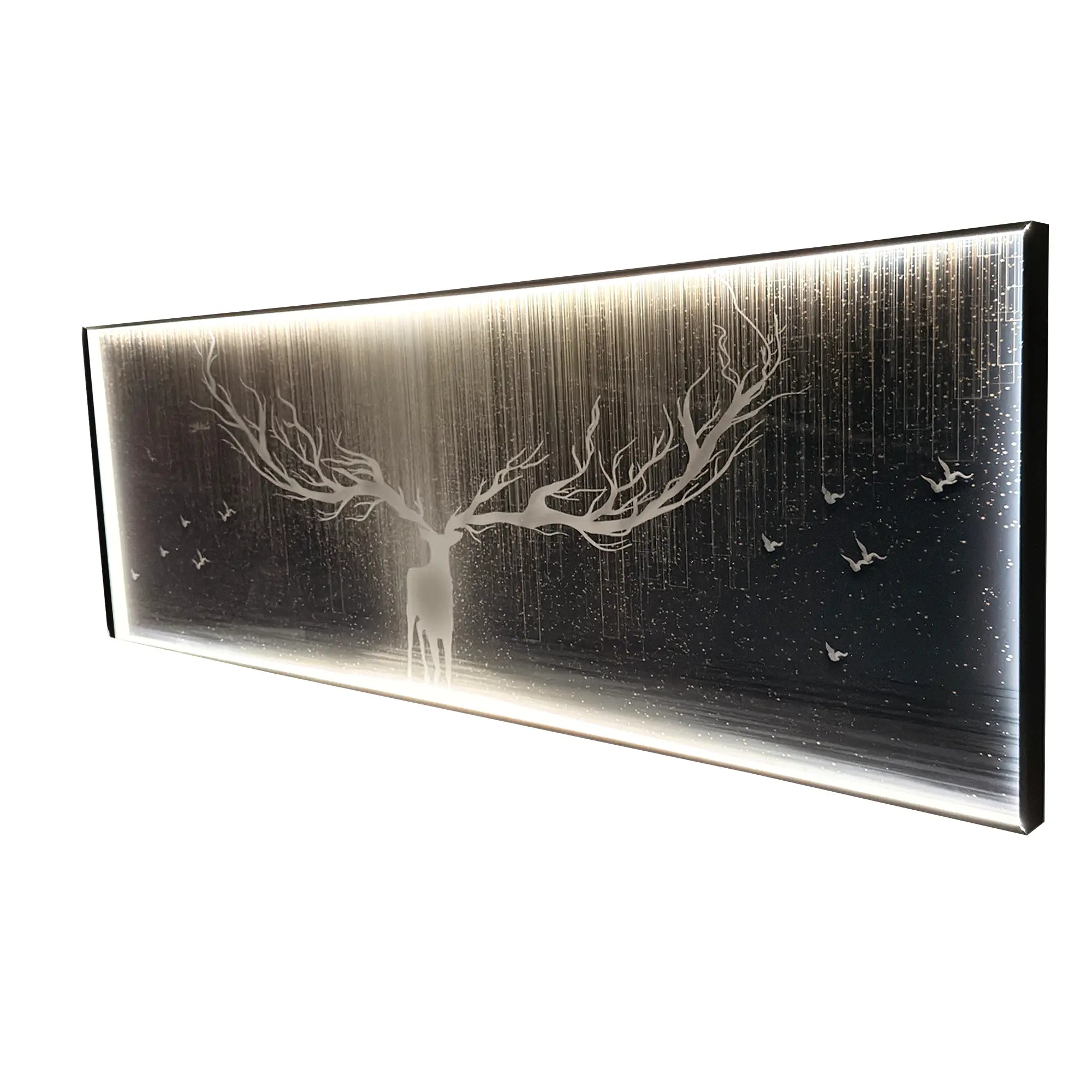 Starlit Elk Wall Art Interior Moderna