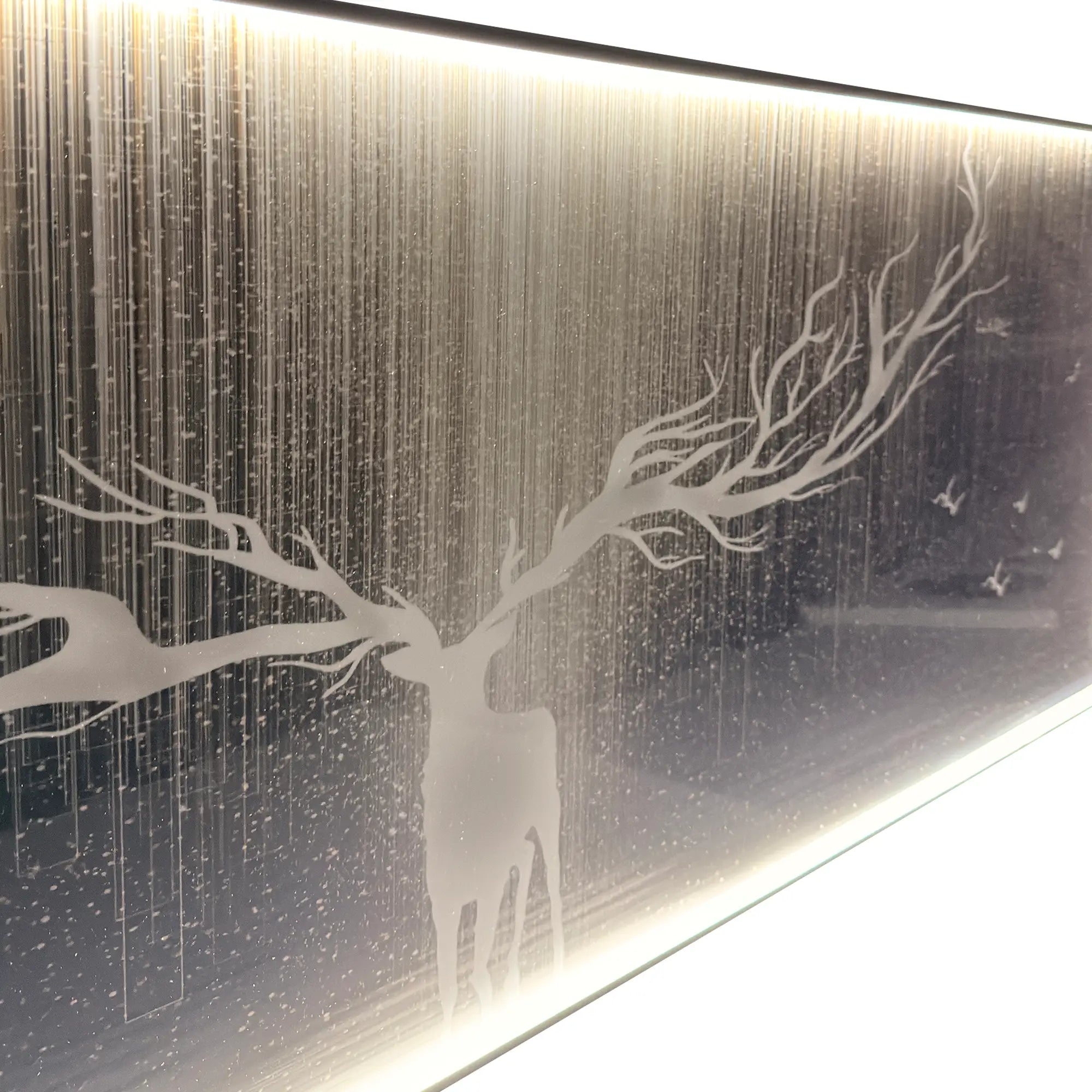 Starlit Elk Wall Art Interior Moderna