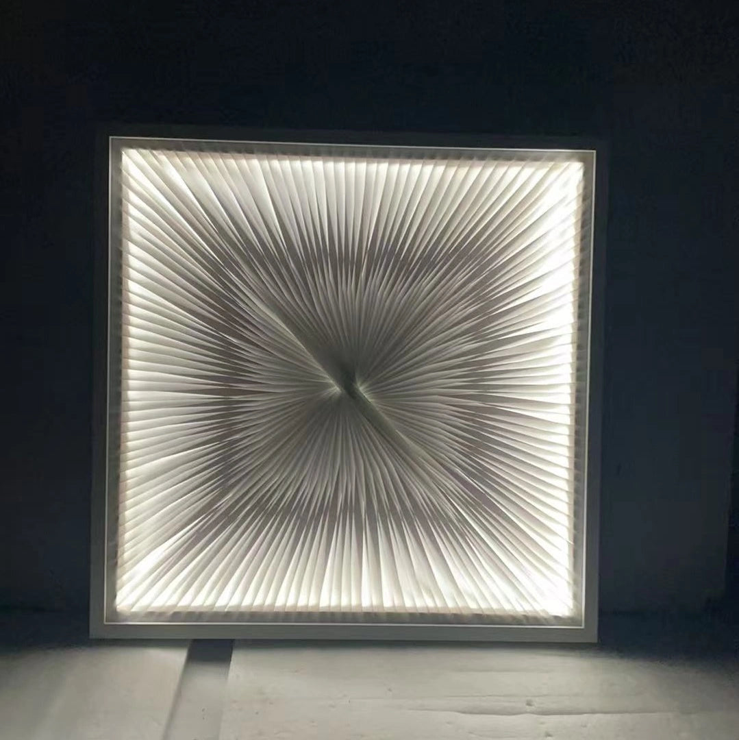 Fabric Fusion | Void White Wall Art Interior Moderna