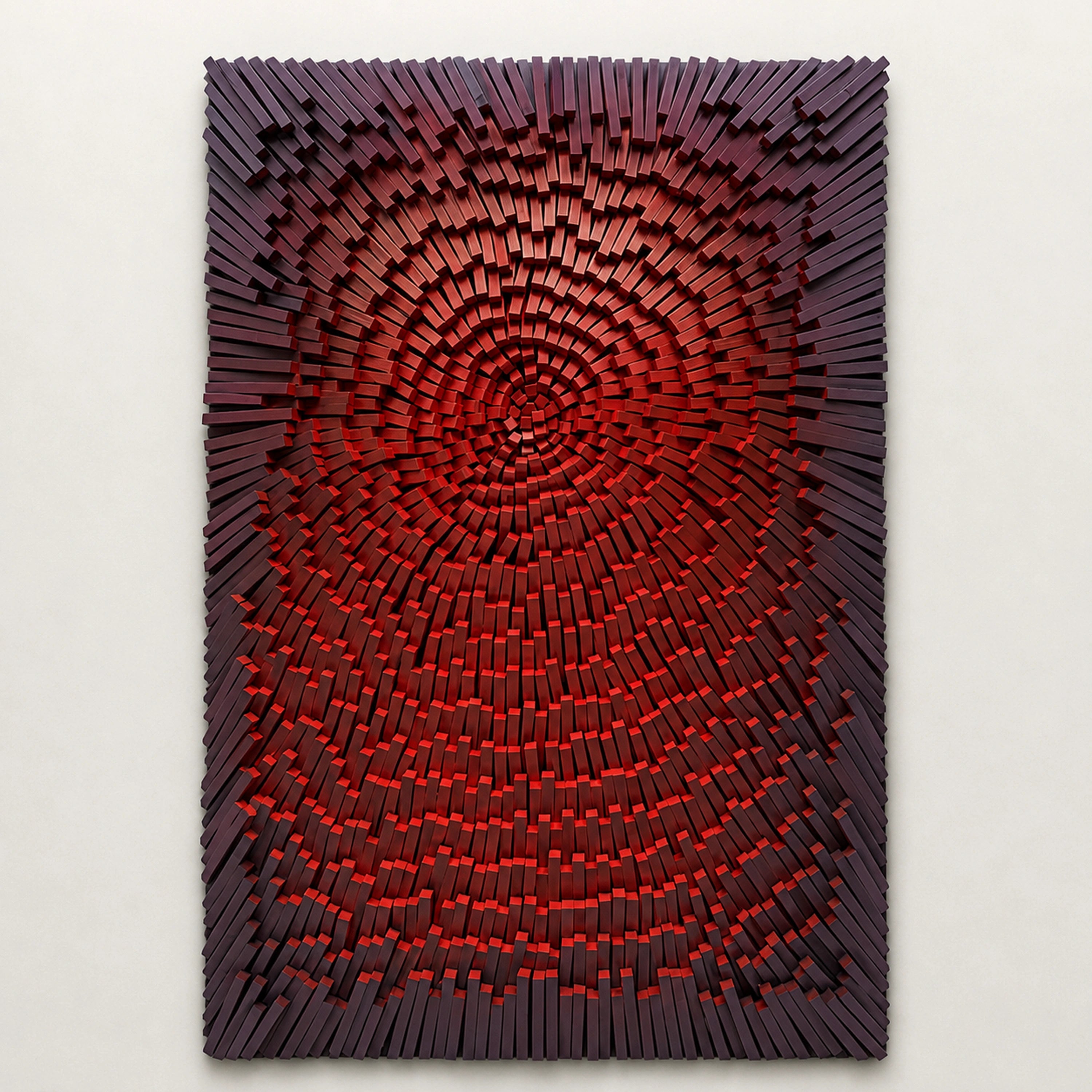 The Weight of Wanting Wall Art Interior Moderna Crimson Rift New