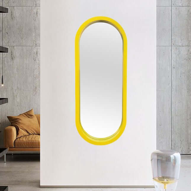 Oversized Pill Mirror Mirror Interior Moderna   