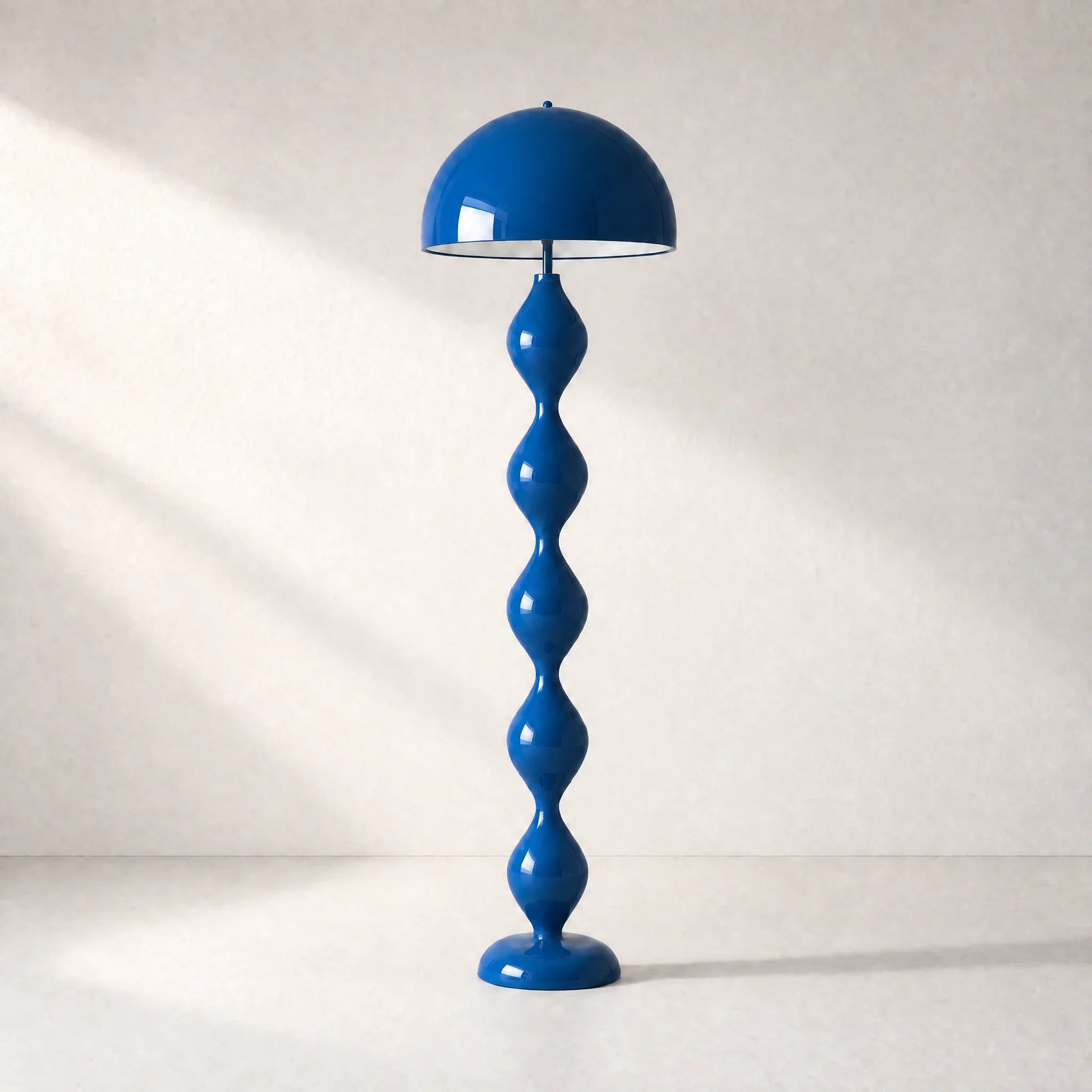 Blue Zara Groove Floor Lamp — view 6