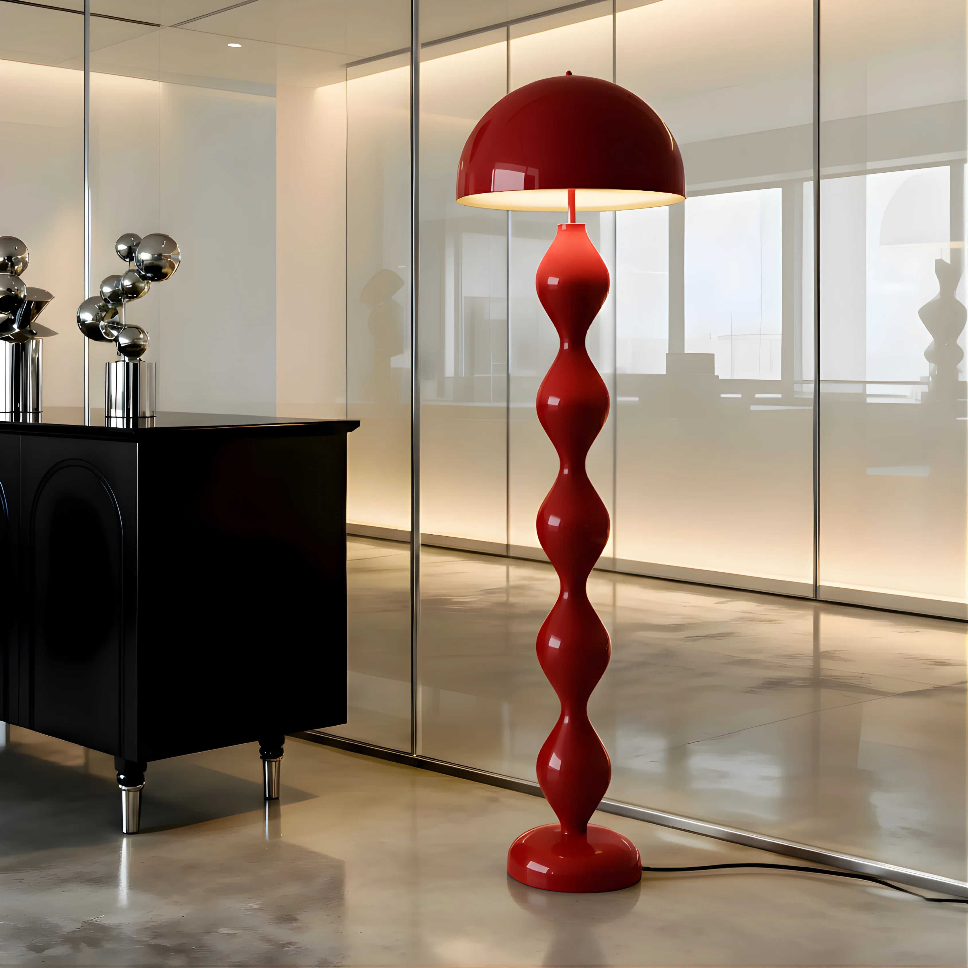 Zara Groove Floor Lamp Lamp Interior Moderna