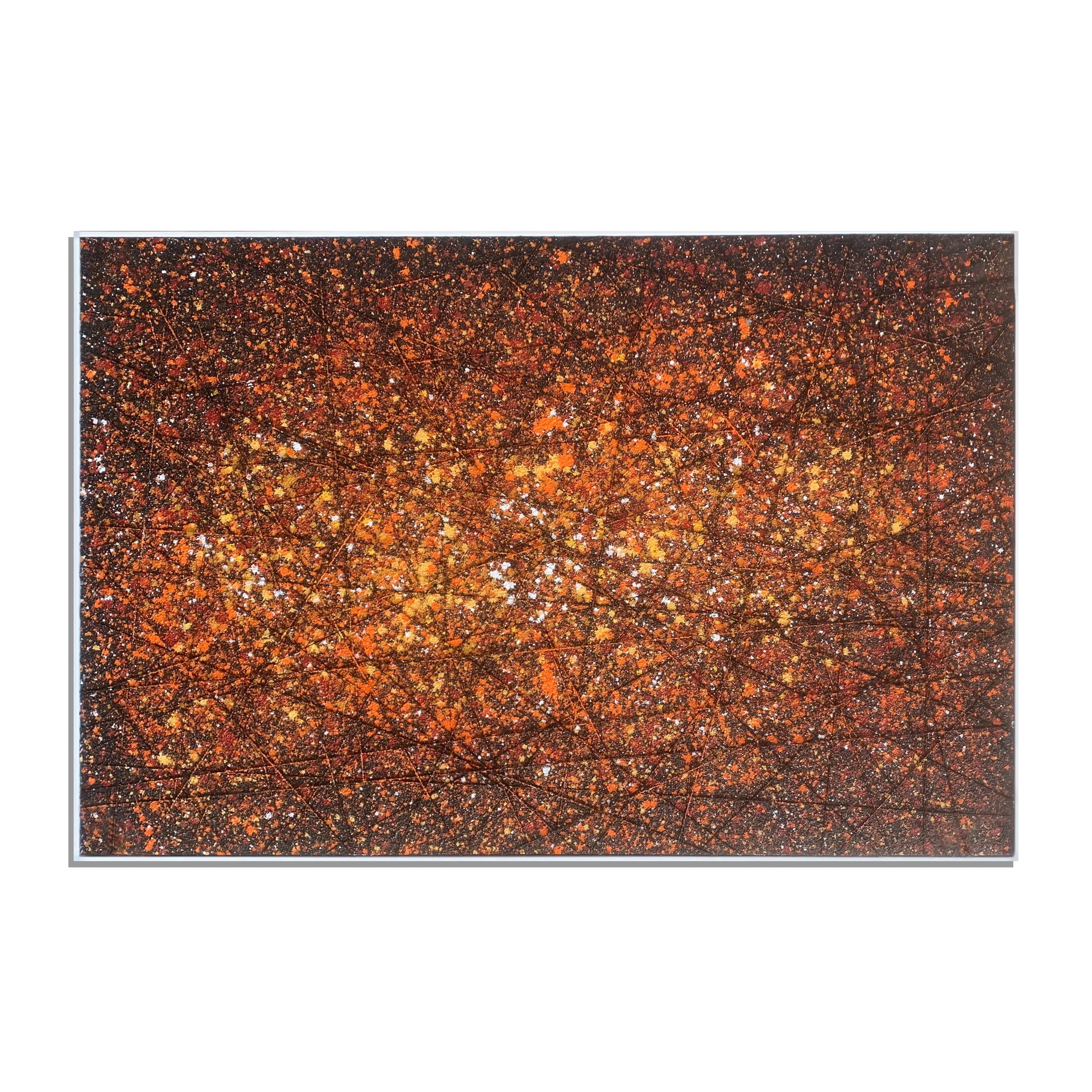 Abstract Stormscape | Crimson Vortex Wall Art Interior Moderna