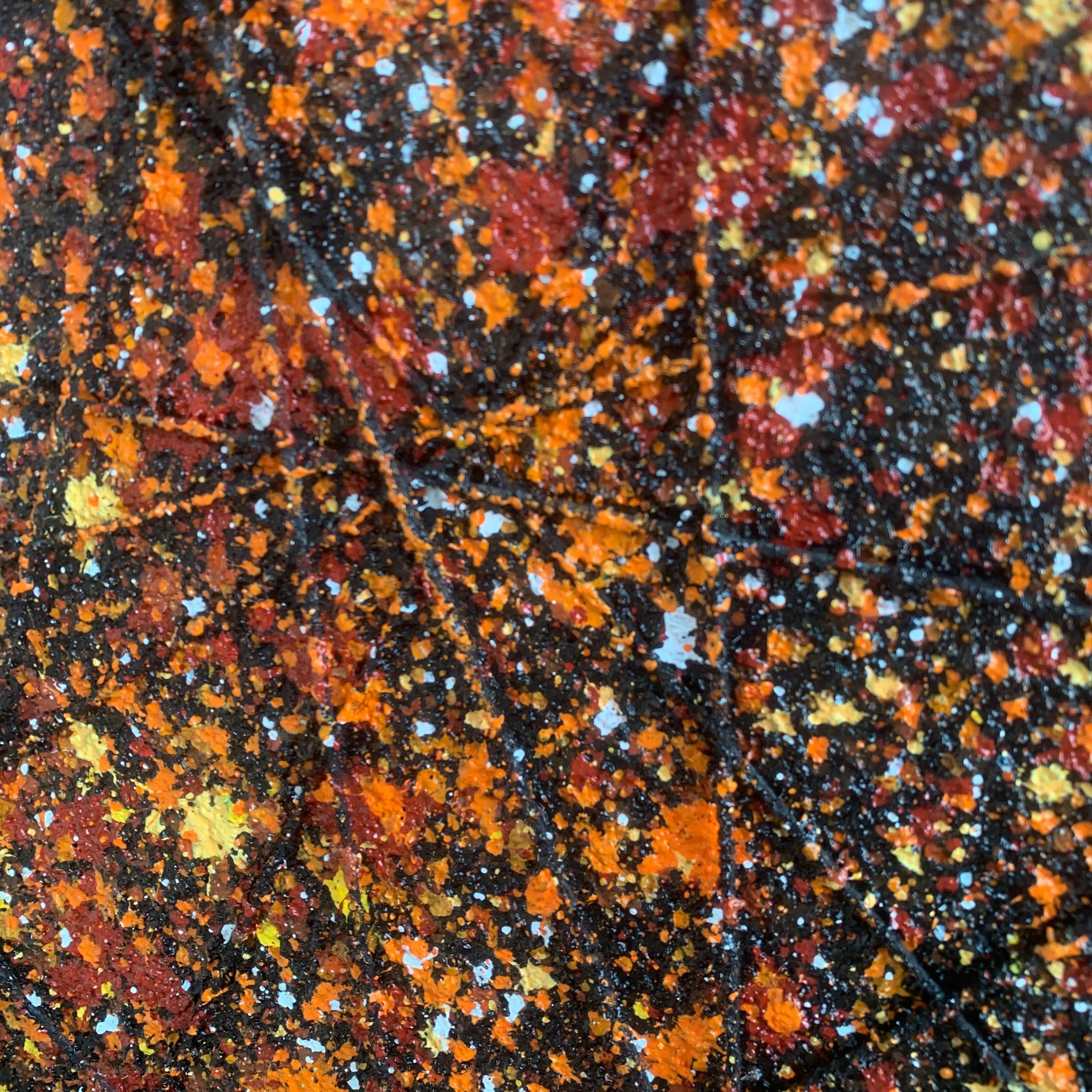 Abstract Stormscape | Crimson Vortex Wall Art Interior Moderna