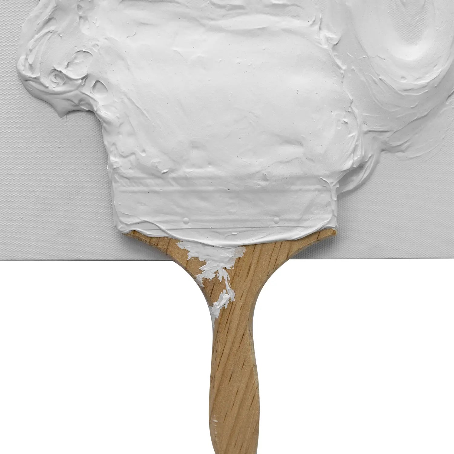 Snowy Strokes Wall Art Interior Moderna