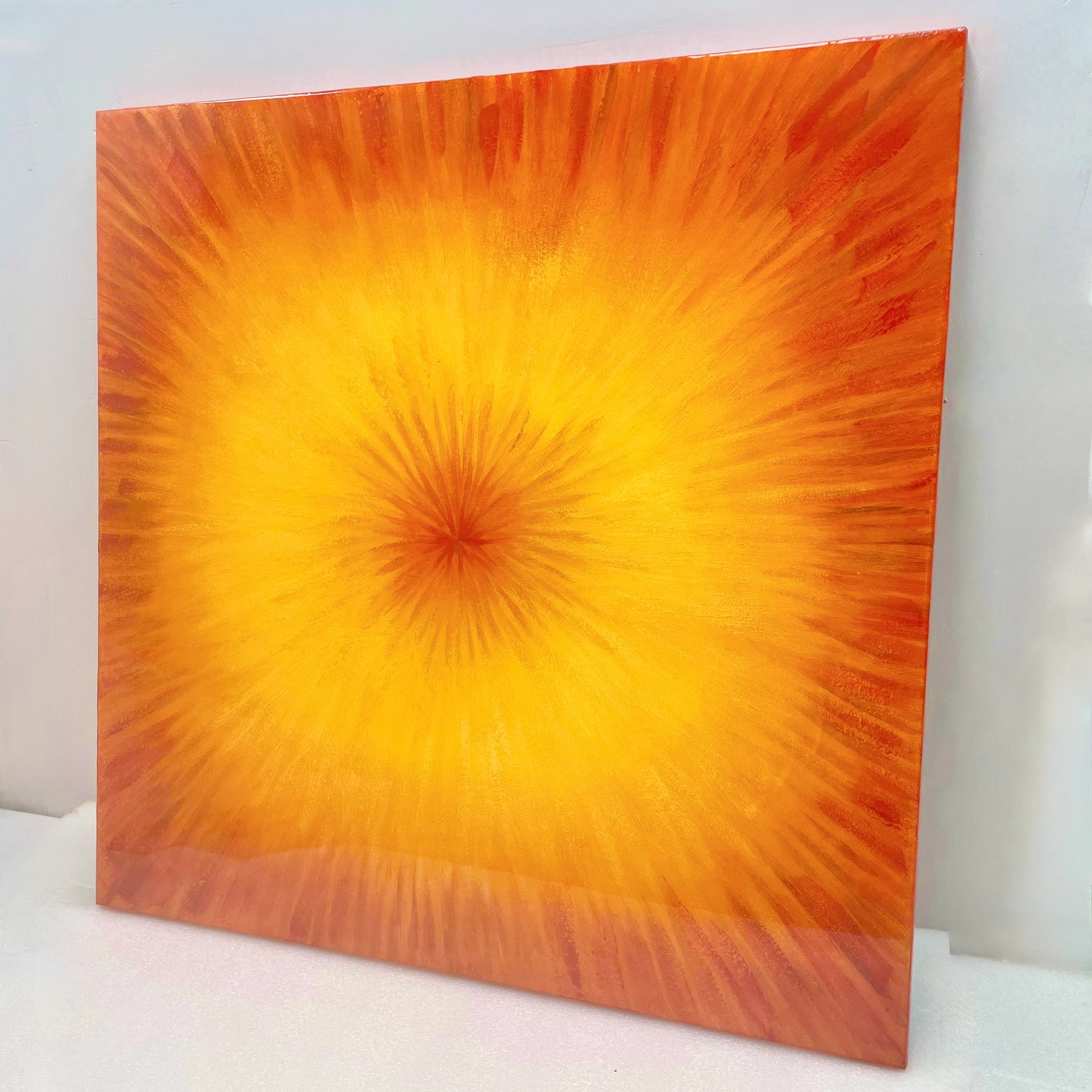 Aperture | Amber Flare Wall Art Interior Moderna
