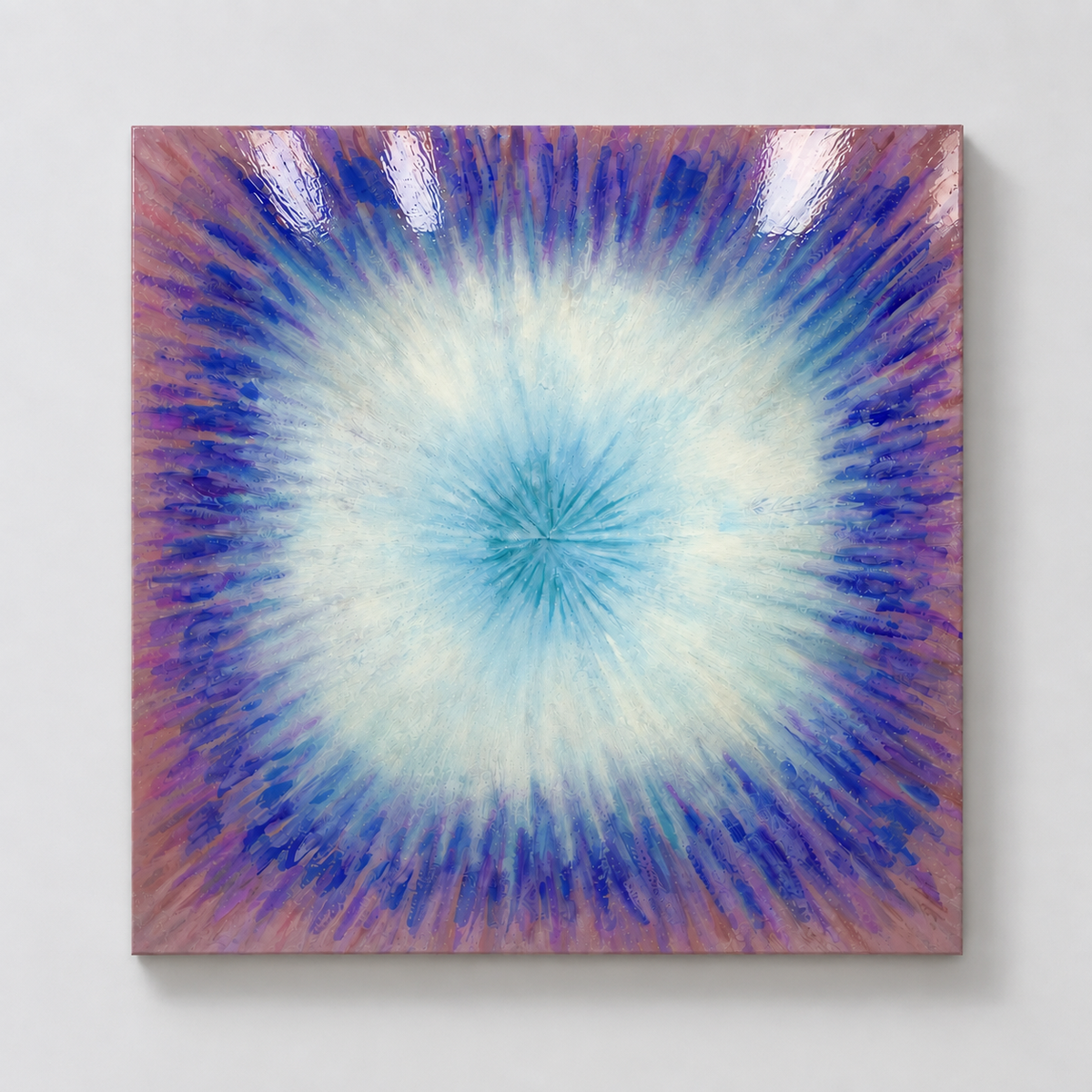 Aperture | Astral Violet Wall Art Interior Moderna New