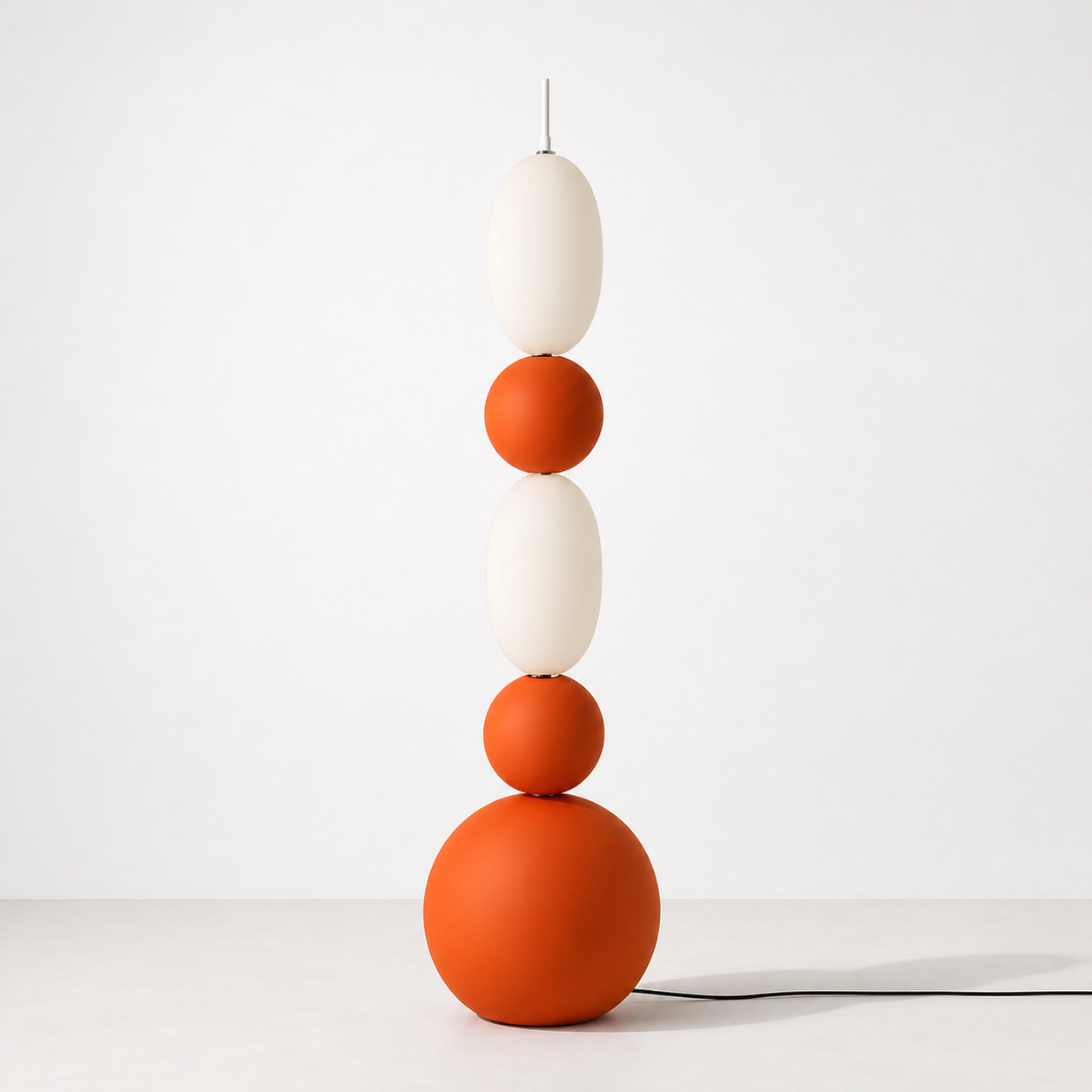 Balansa Skewer Floor Lamp Lamp Interior Moderna Orange New