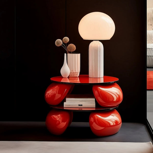 Bolla Rossa Side Table Table Interior Moderna