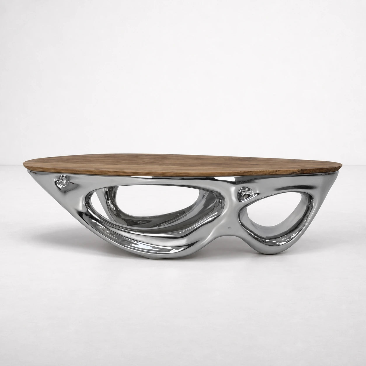 Chrome Mirage Coffee Table Table Interior Moderna New