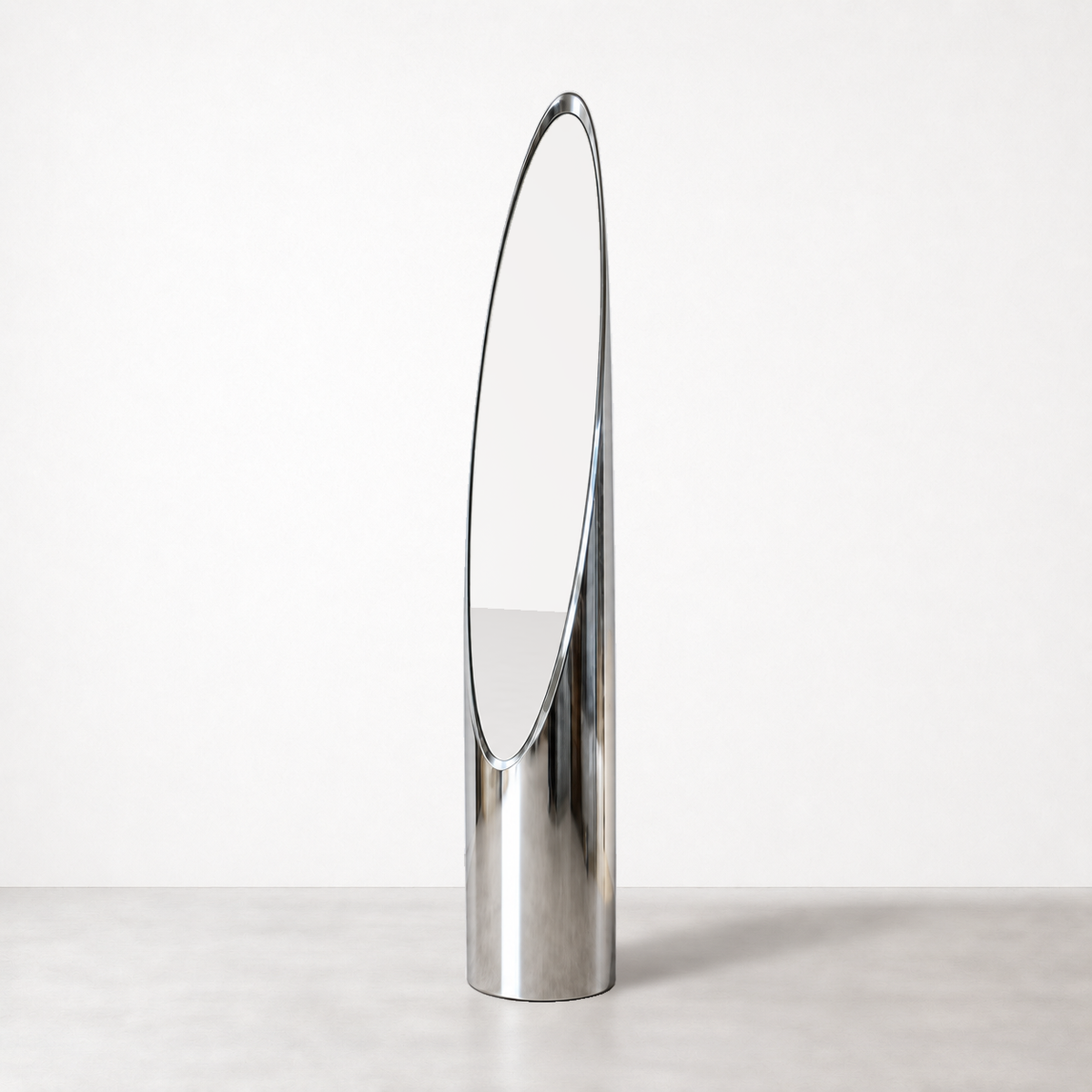 Lipstick Mirror | Silver Mirror Interior Moderna