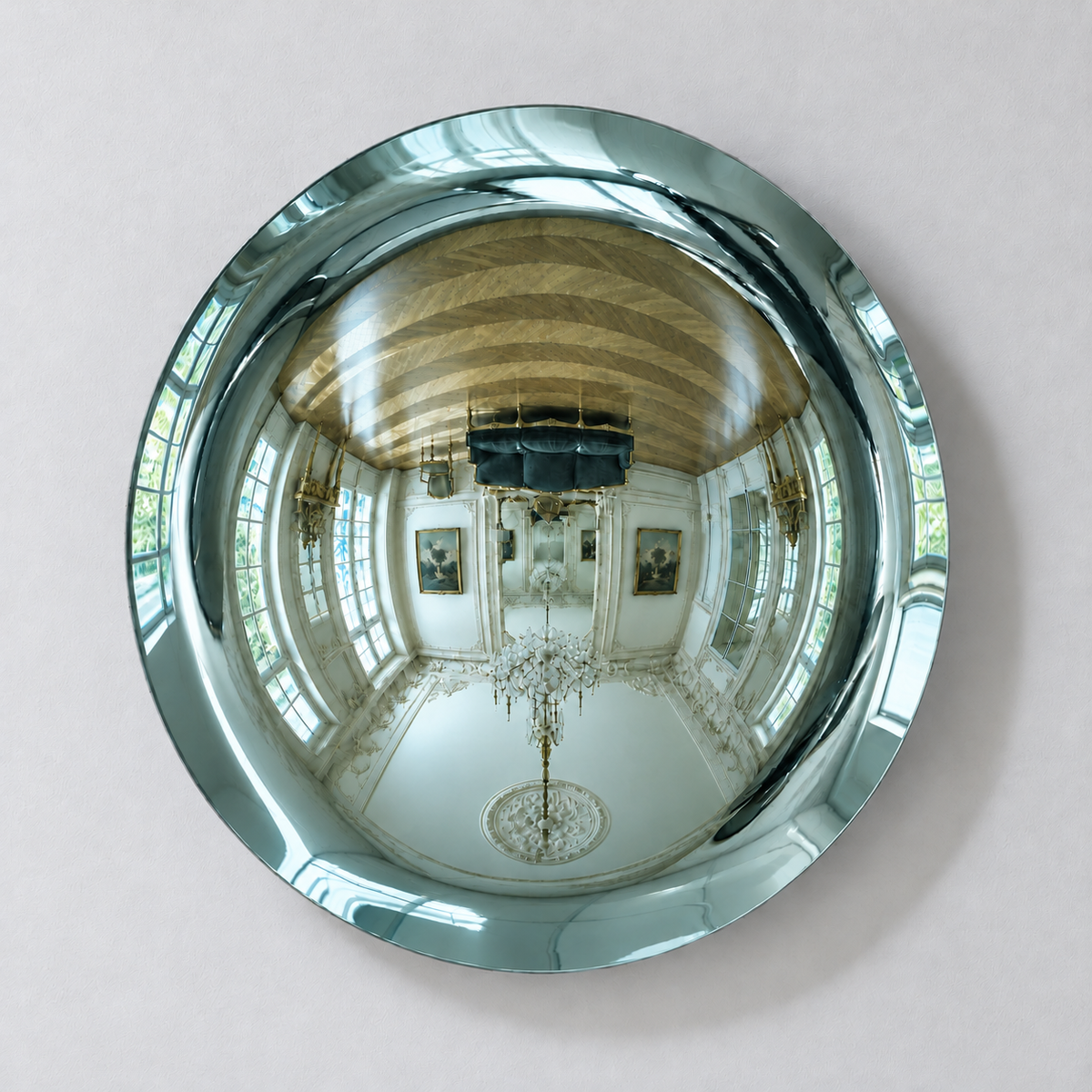 Concave Mirror | Teal Mirror Interior Moderna Default Title