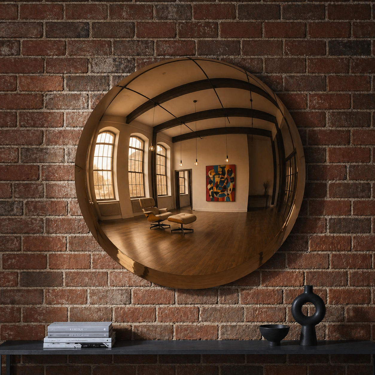 Convex Mirror | Bronze Interior Moderna