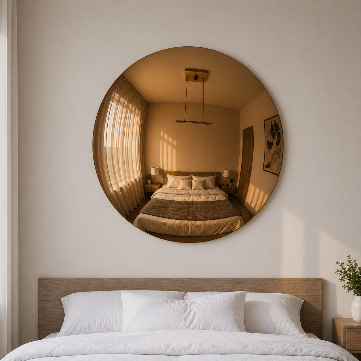 Convex Mirror | Bronze Interior Moderna