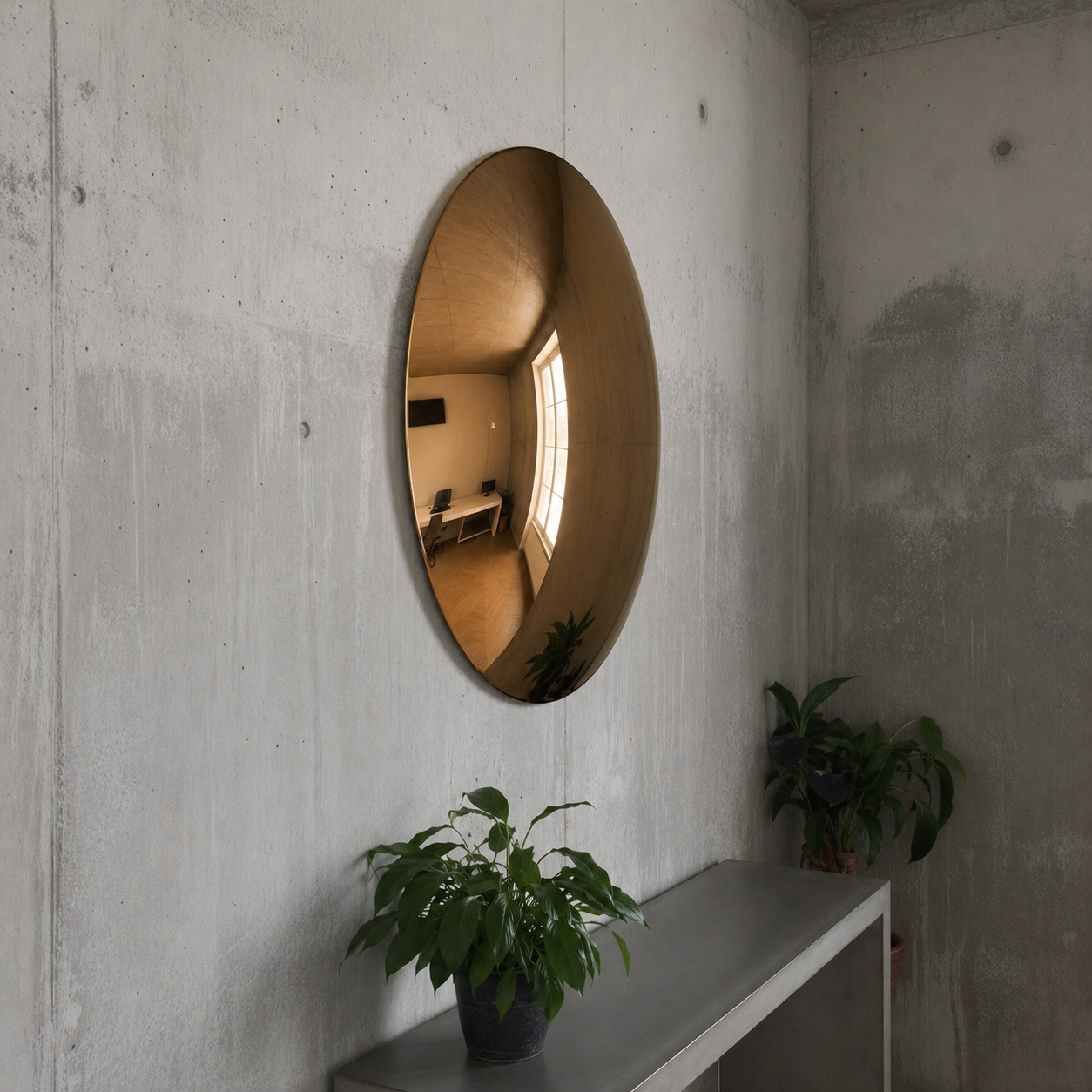 Convex Mirror | Bronze Interior Moderna