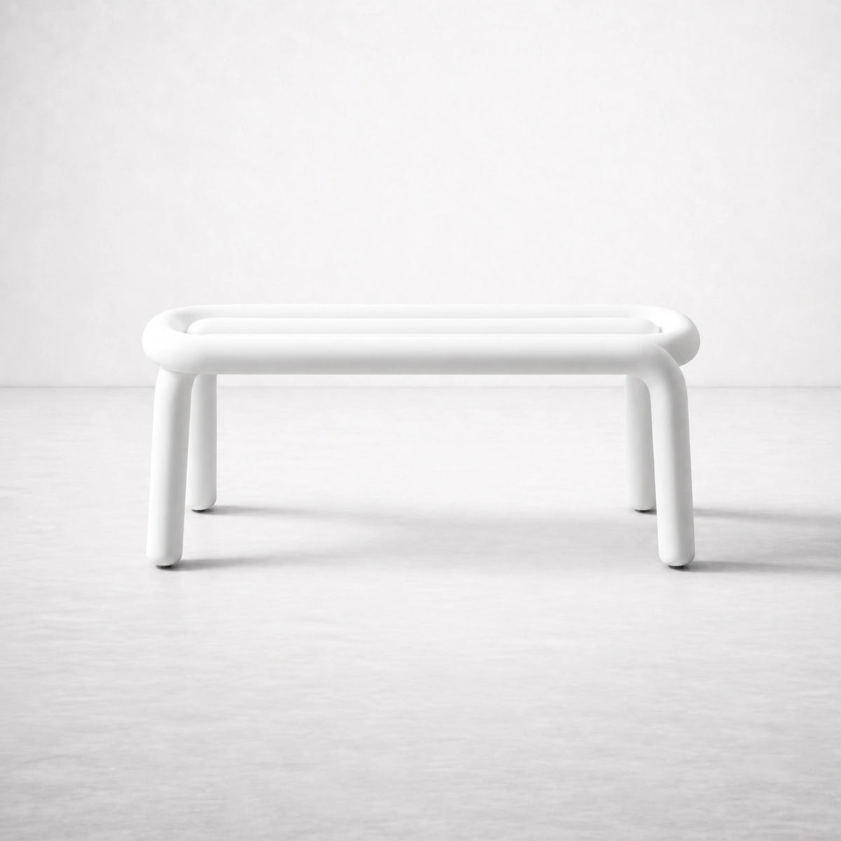 Corda Bench Bench Interior Moderna White New