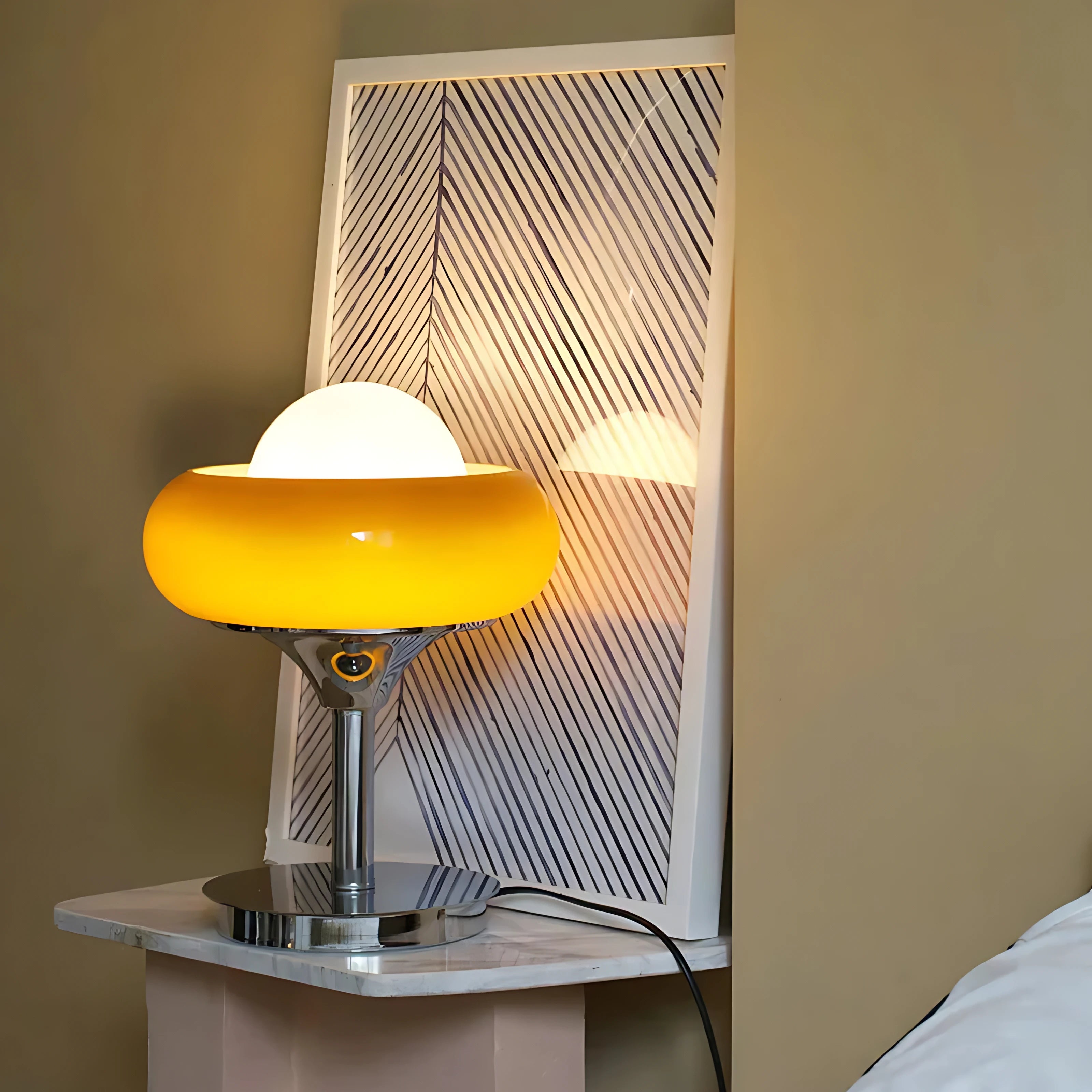 Sunburst Glow Lamp Lamp Interior Moderna