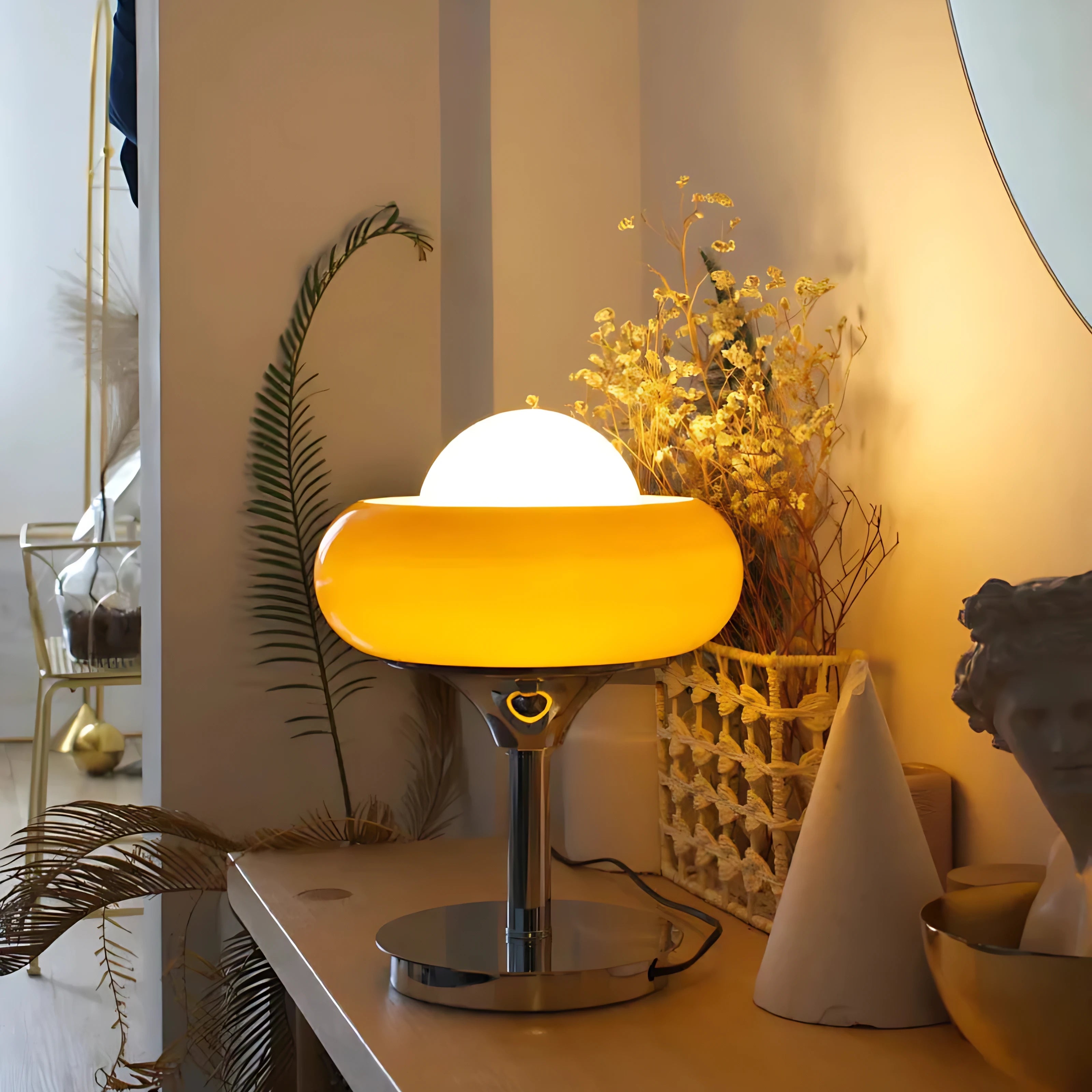 Sunburst Glow Lamp Lamp Interior Moderna