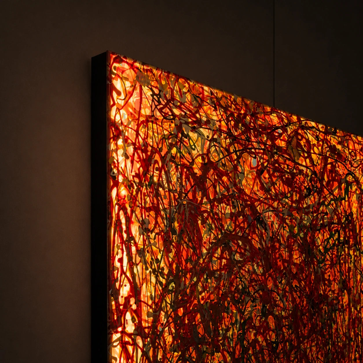 Ember Ascension Wall Art Interior Moderna