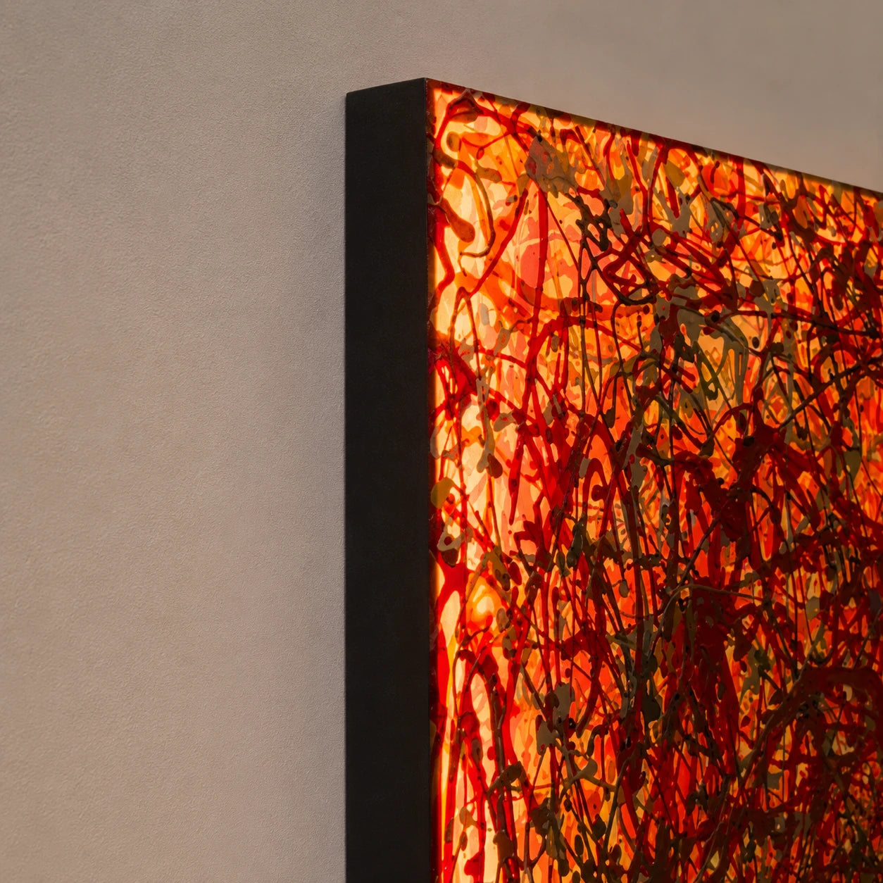 Ember Ascension Wall Art Interior Moderna