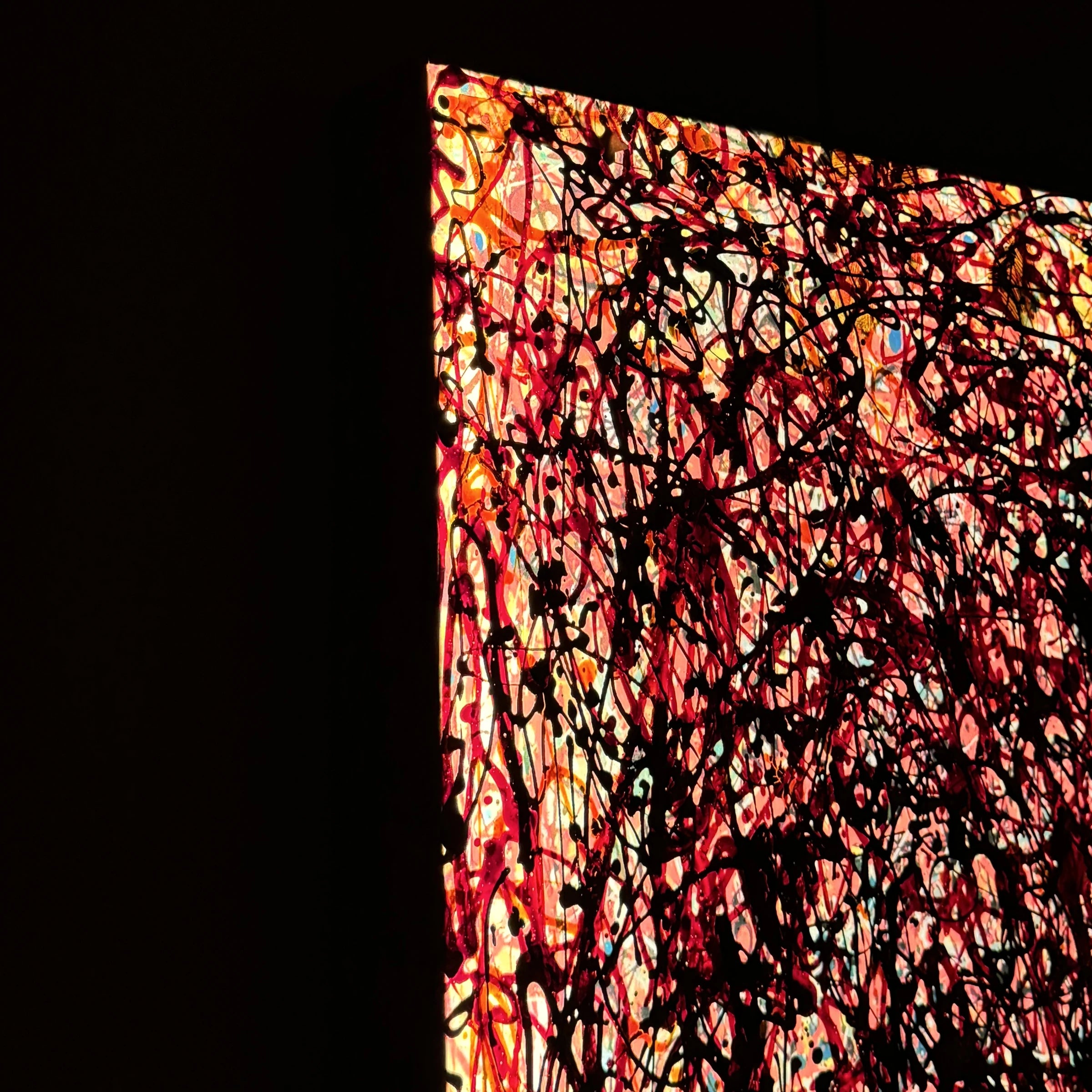 Ember Ascension Wall Art Interior Moderna