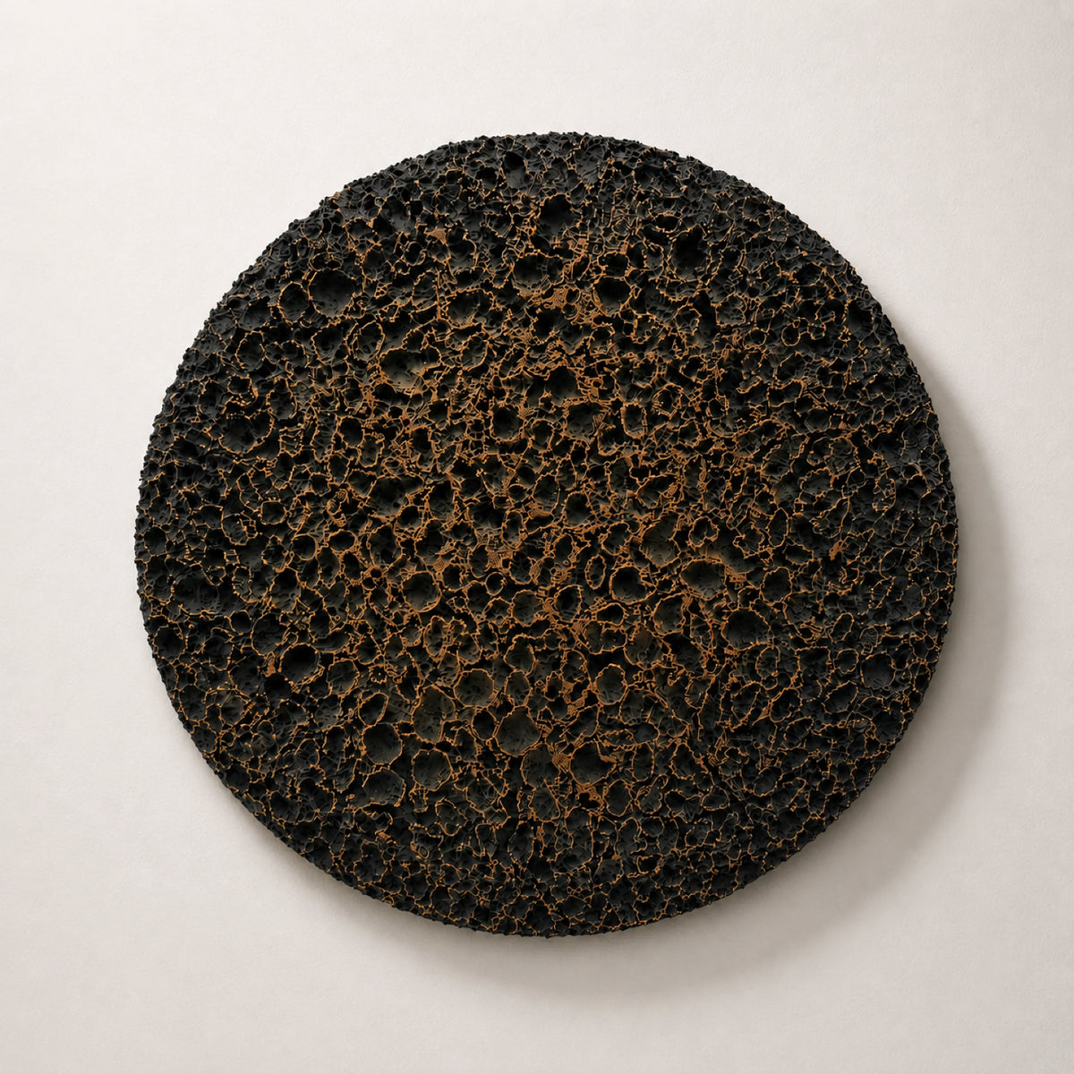Erosion | Bronzed Earth Wall Art Interior Moderna
