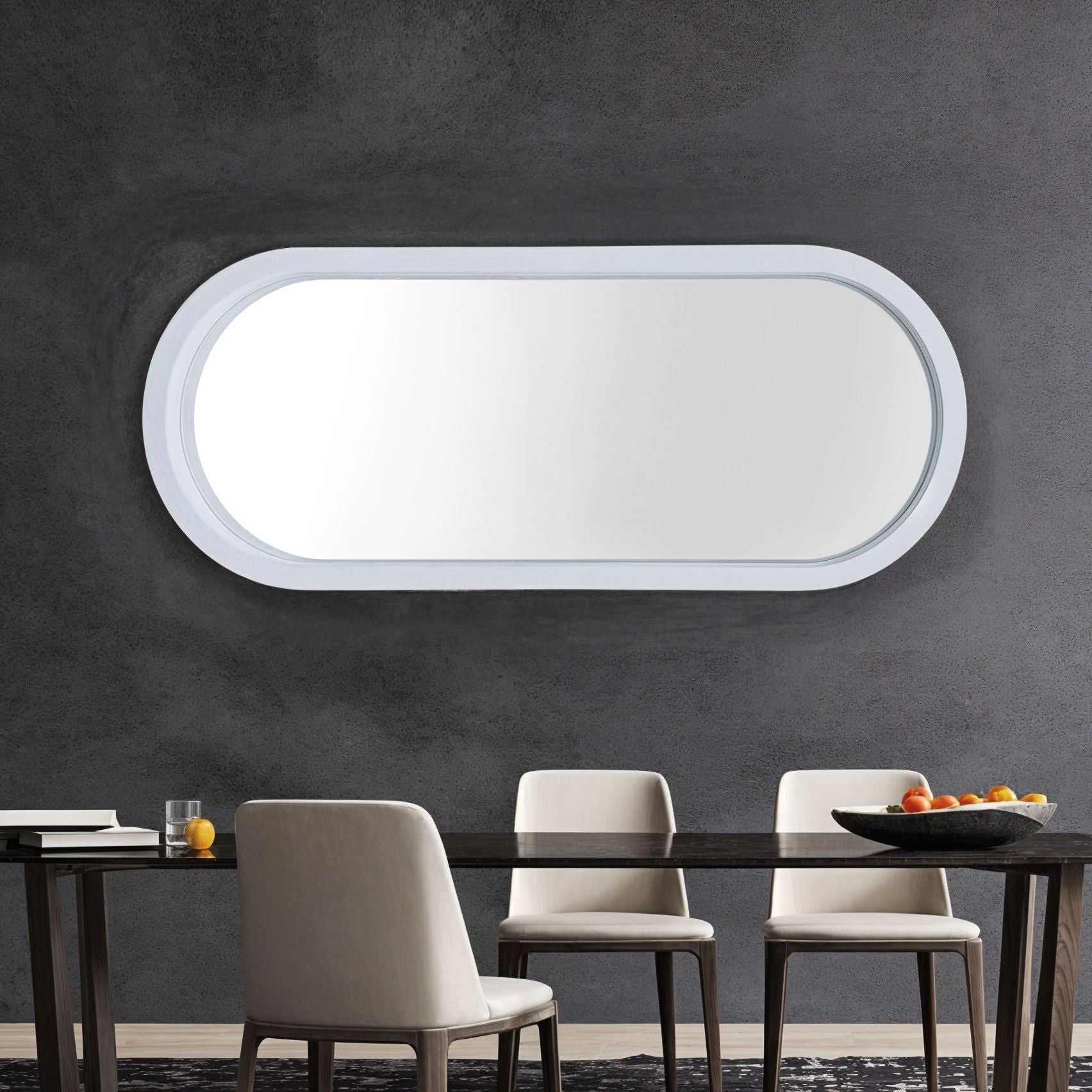 Oversized Pill Mirror Mirror Interior Moderna   