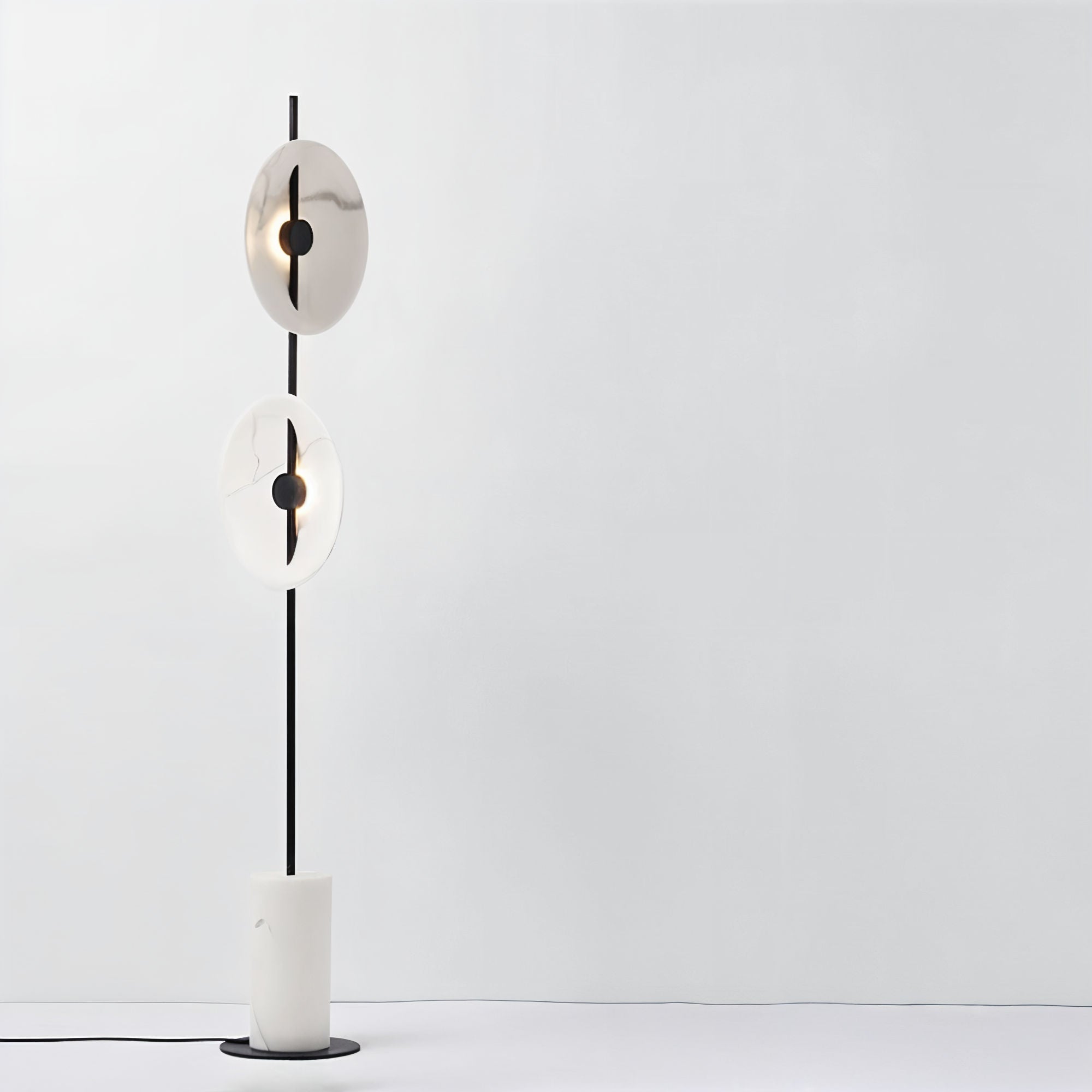 Lunar Glow Floor Lamp Lamp Interior Moderna   