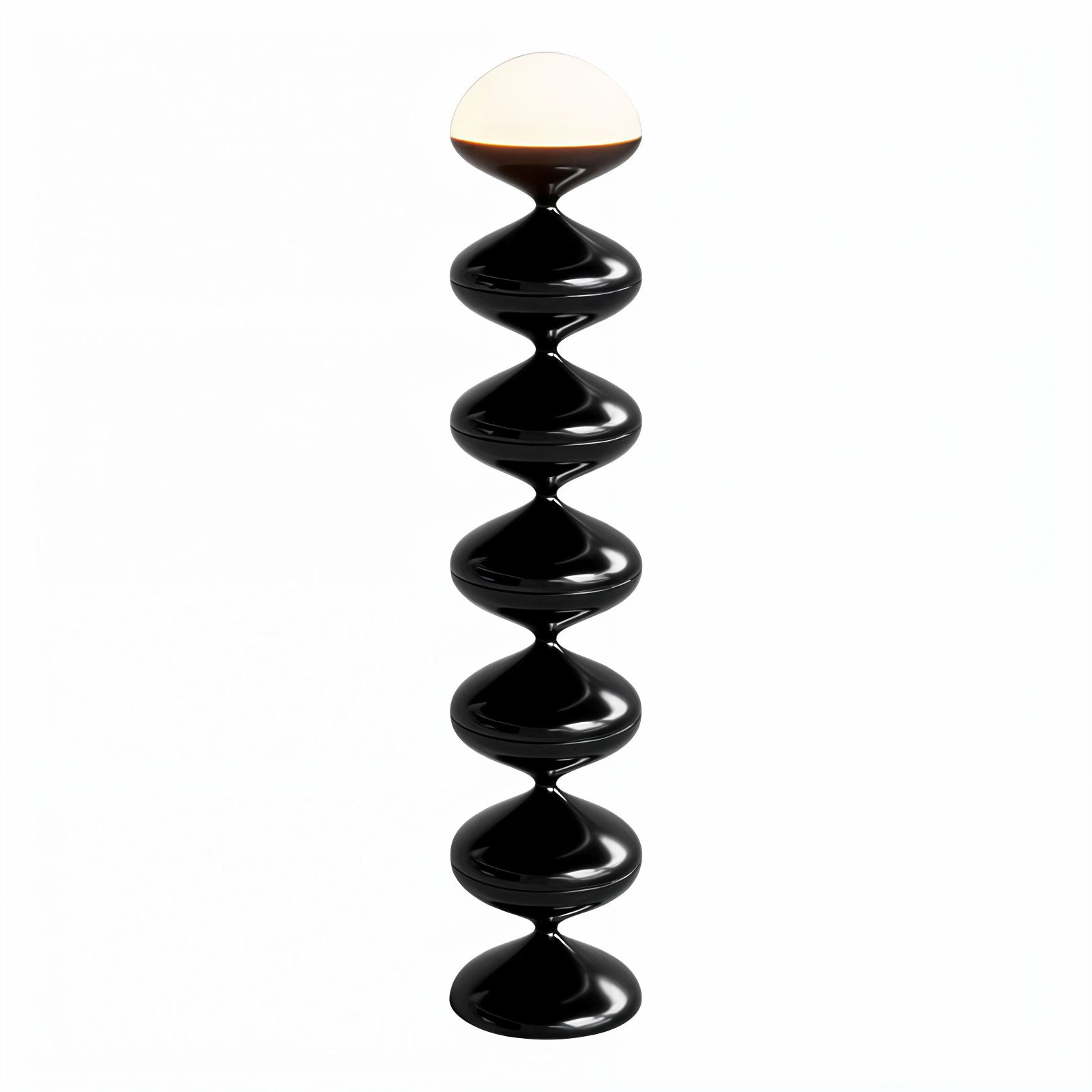 Gourd Floor Lamp Lamp Interior Moderna Black  