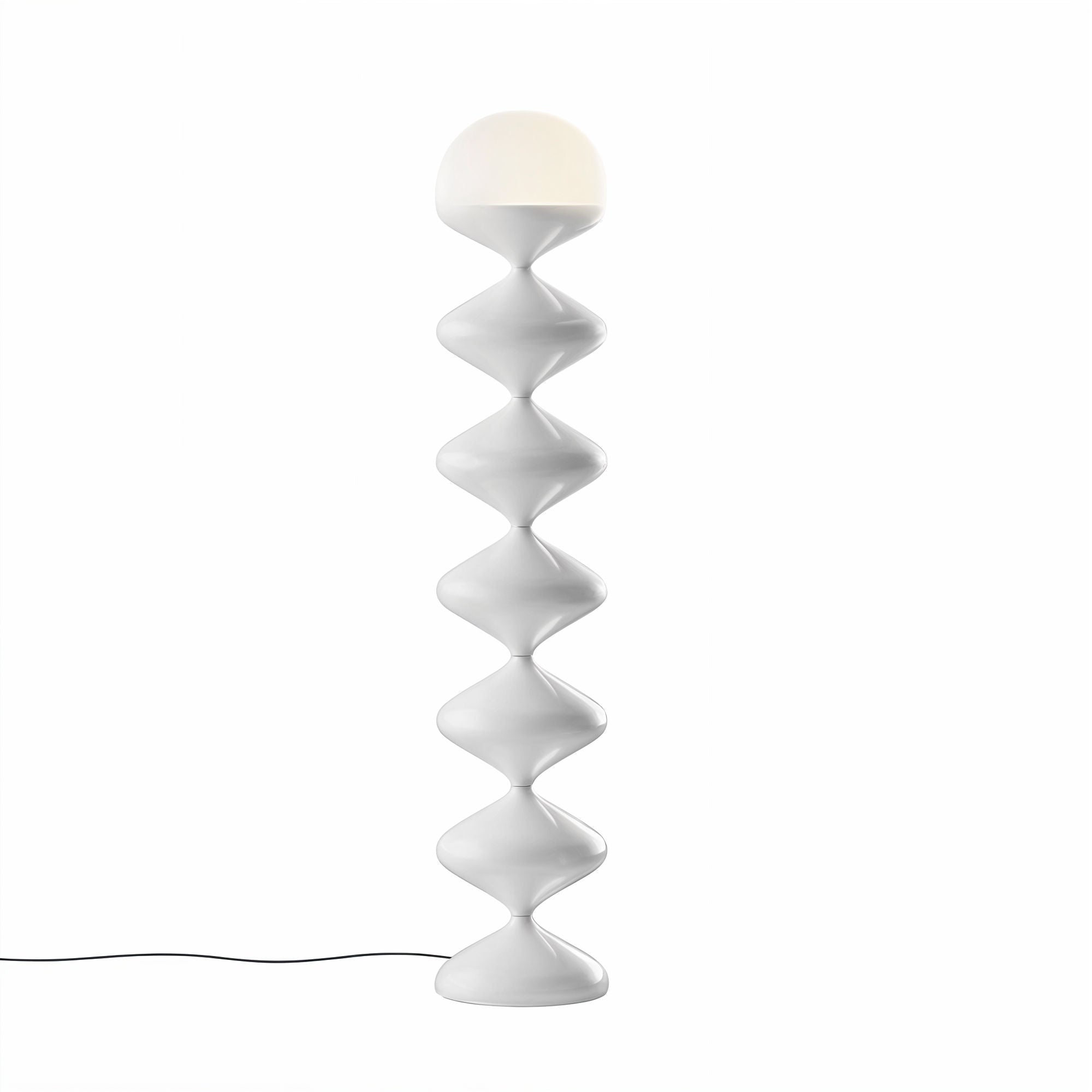 Gourd Floor Lamp Lamp Interior Moderna White  