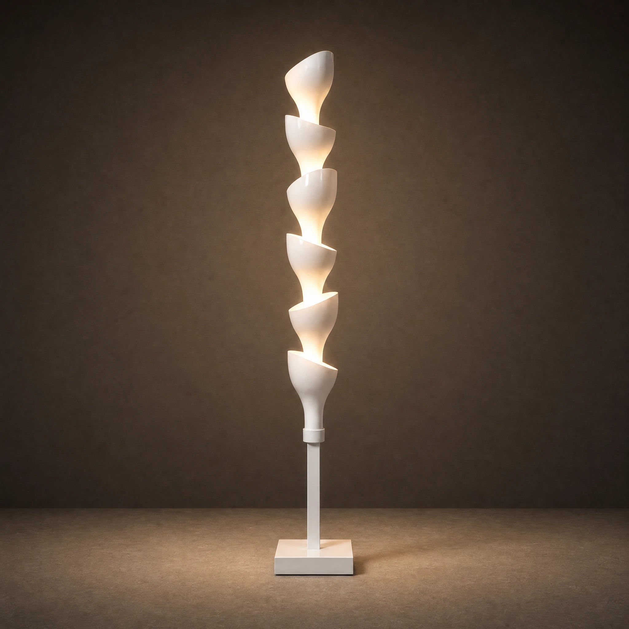 Floral Floor Lamp | White 2