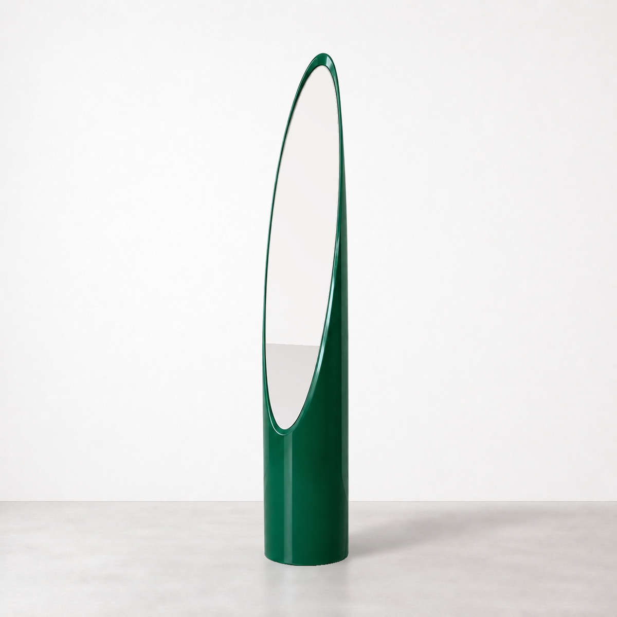 Lipstick Mirror | Green Mirror Interior Moderna