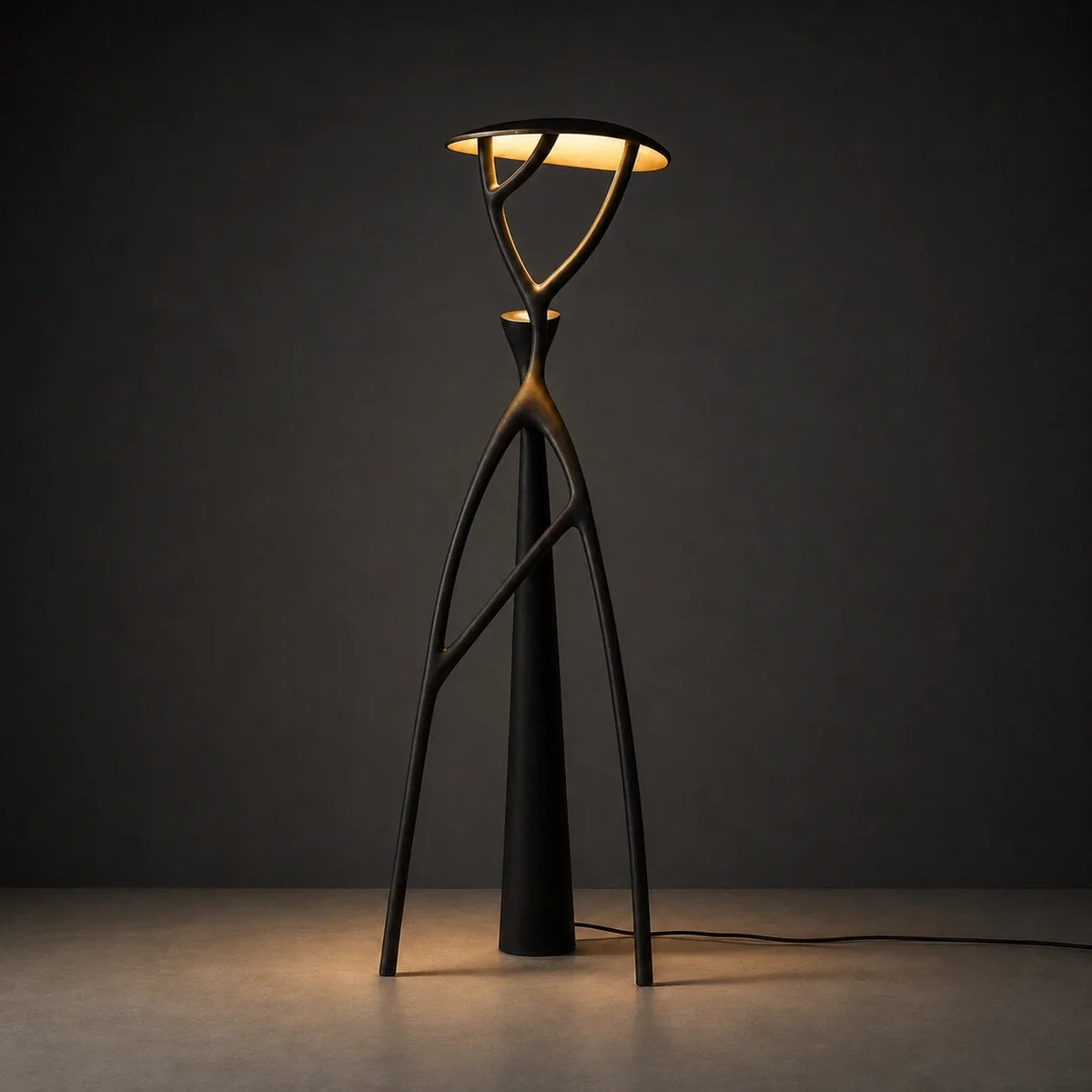Humanoid Standing Tree Floor Lamp Lamp Interior Moderna 63 inch New